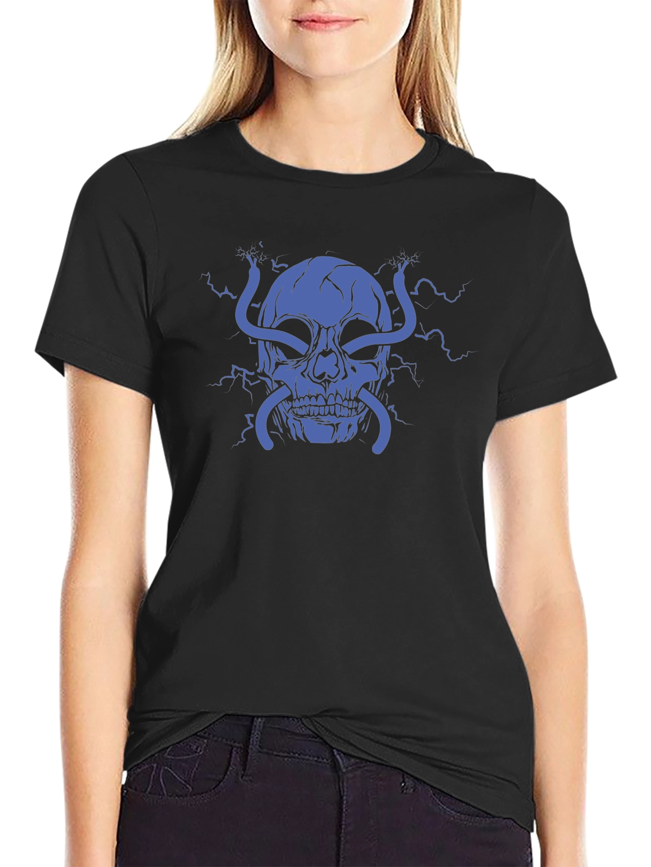 Skull and Electric T-Shirt