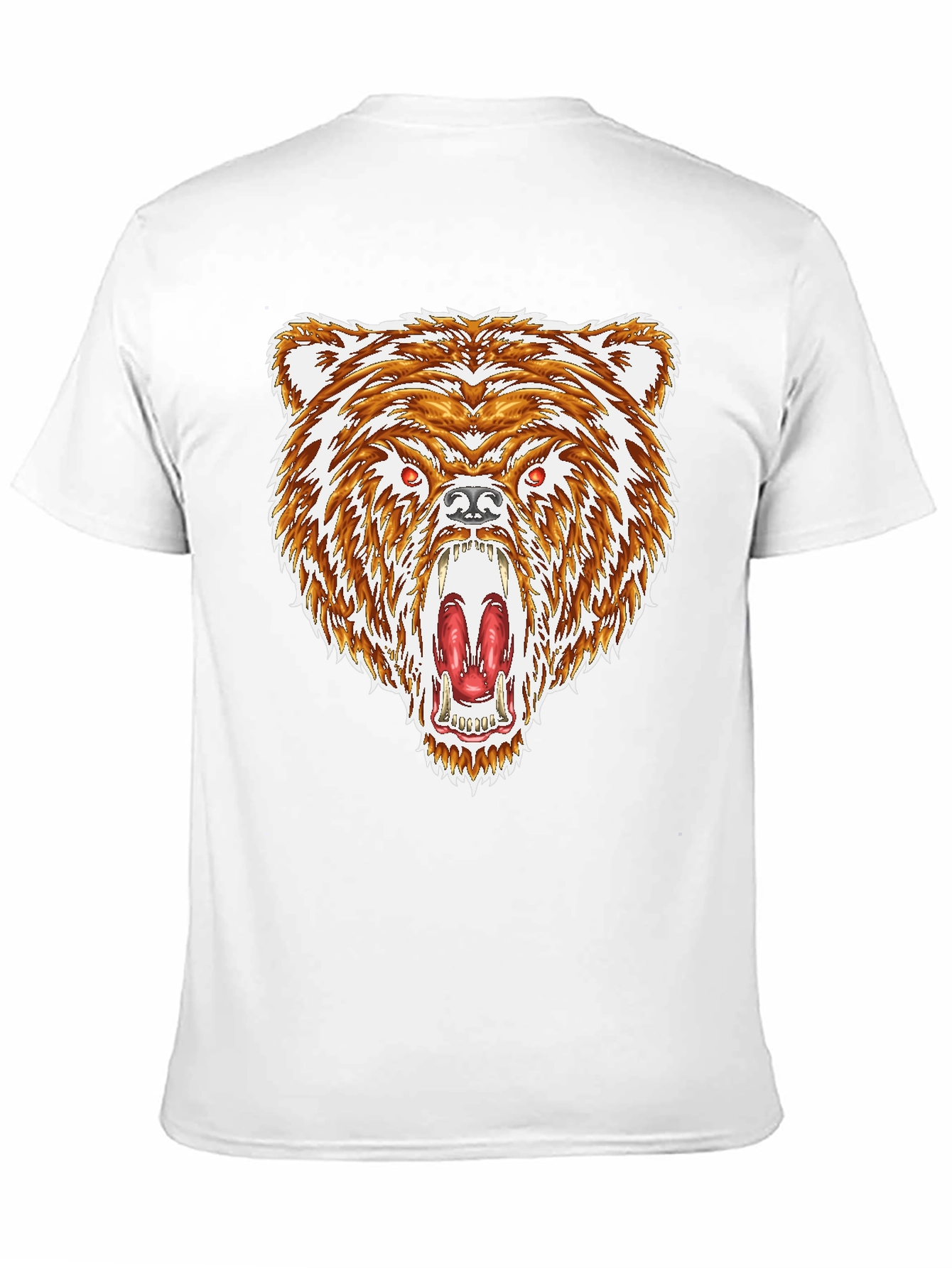 Bear Graphic Black T-Shirt