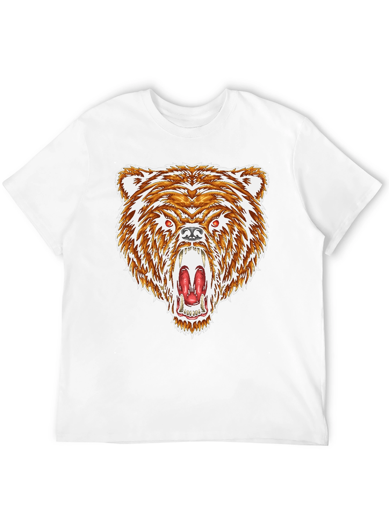Bear Graphic Black T-Shirt