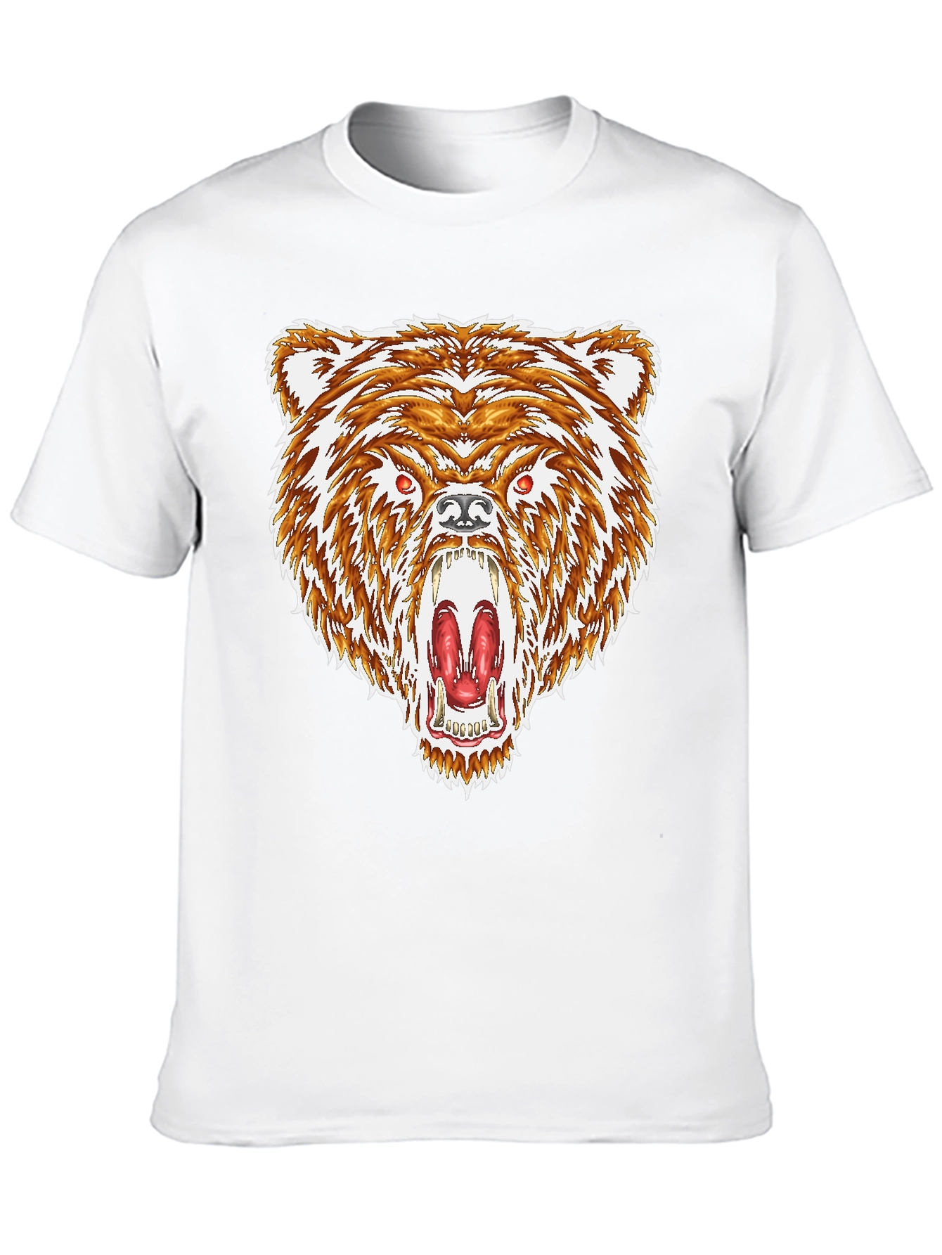 Bear Graphic Black T-Shirt