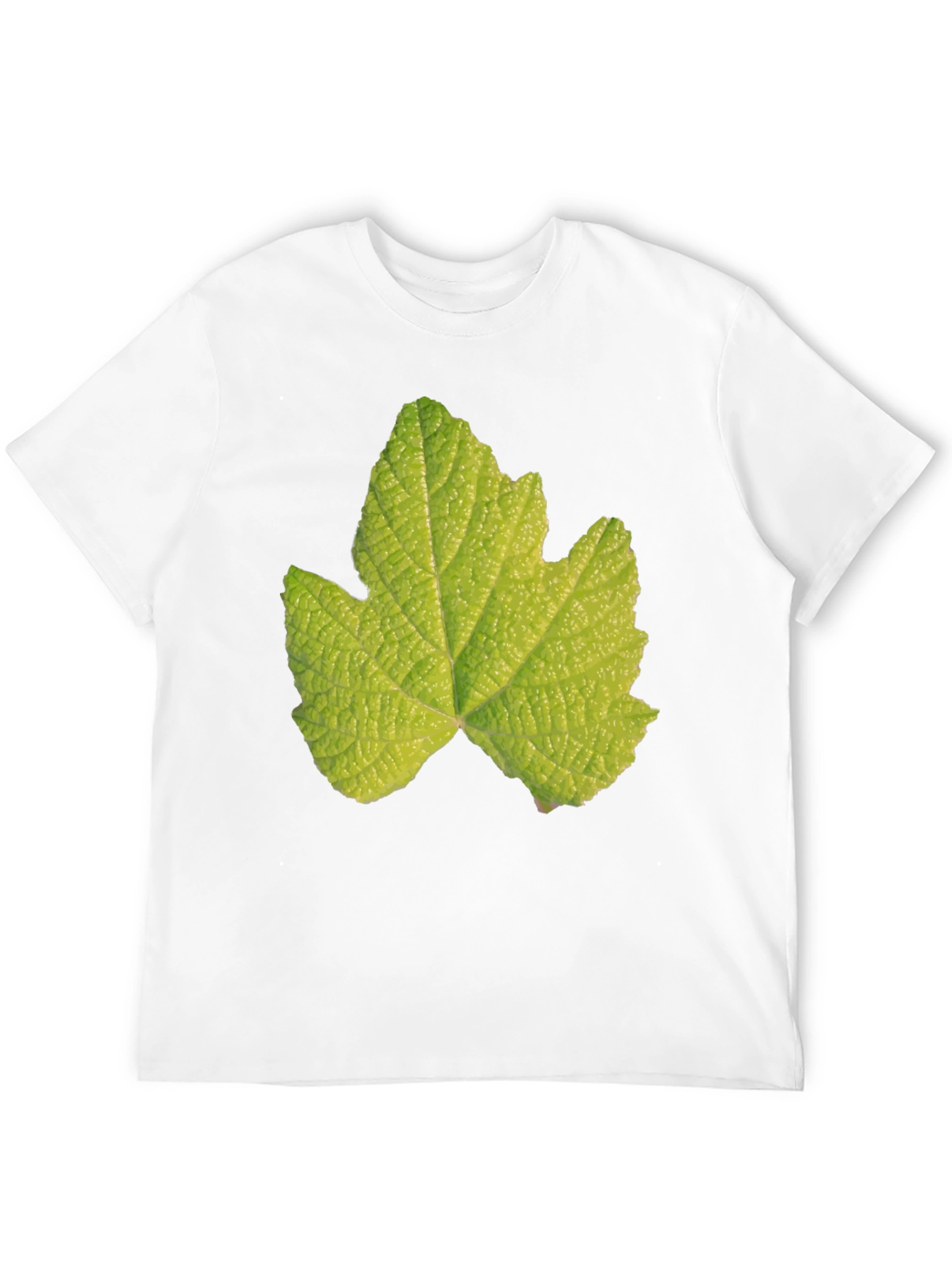 Leaf Graphic Black T-Shirt