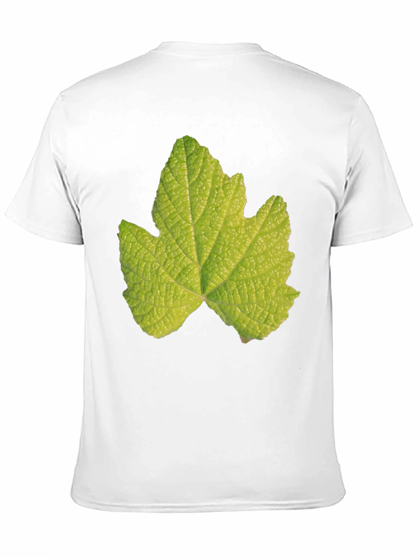 Leaf Graphic Black T-Shirt