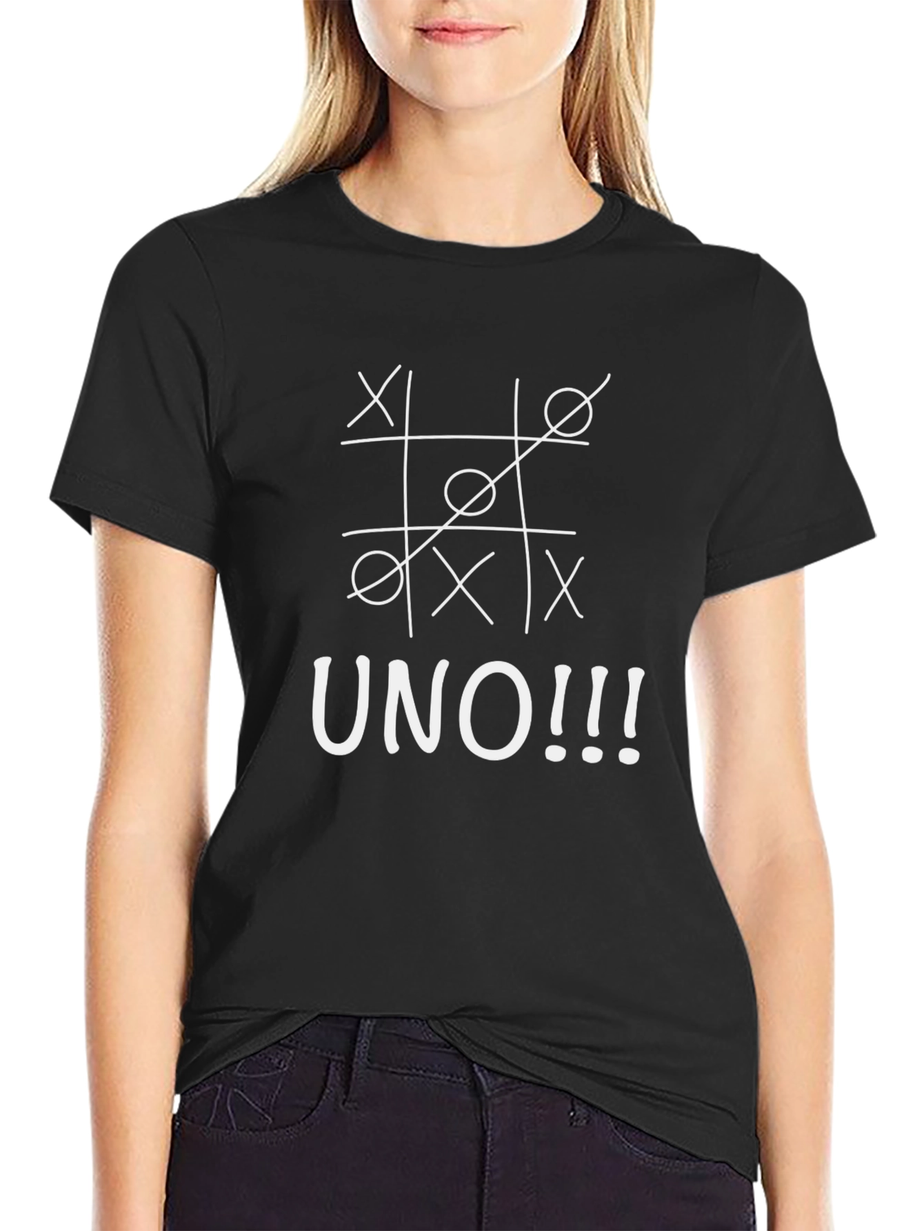 Tic-Tac-Toe Uno! T-Shirt Fun