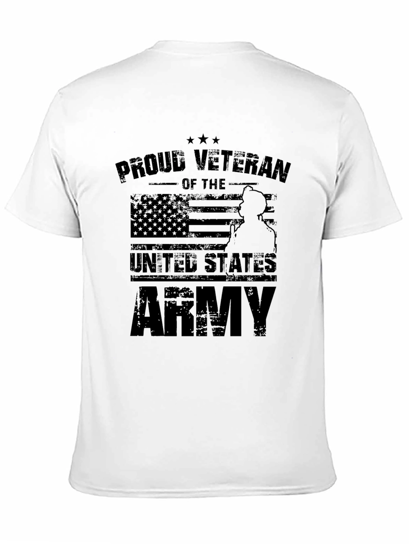 Proud Veteran US Army Graphic T-Shirt