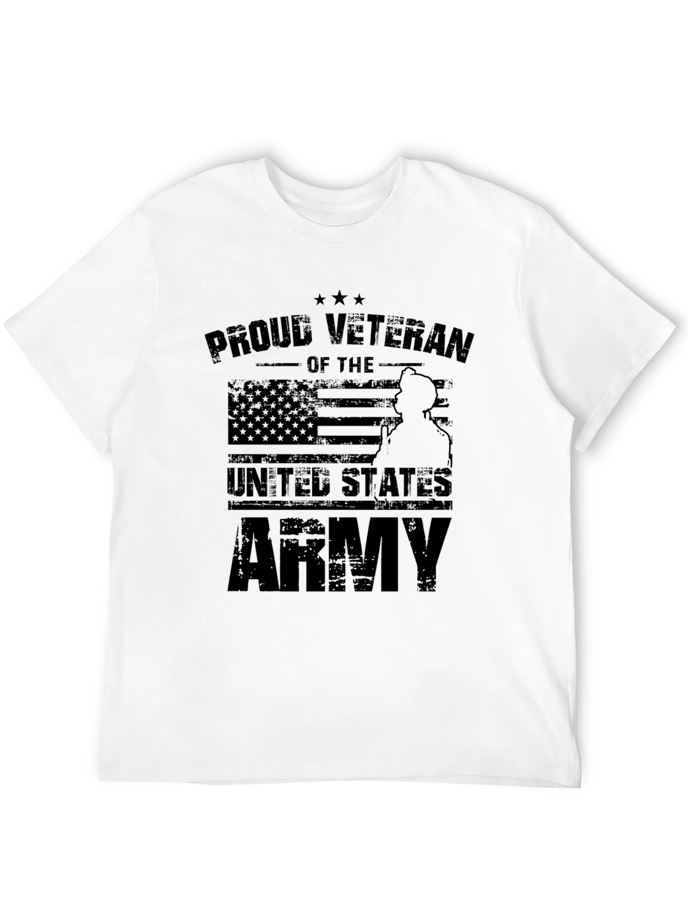 Proud Veteran US Army Graphic T-Shirt