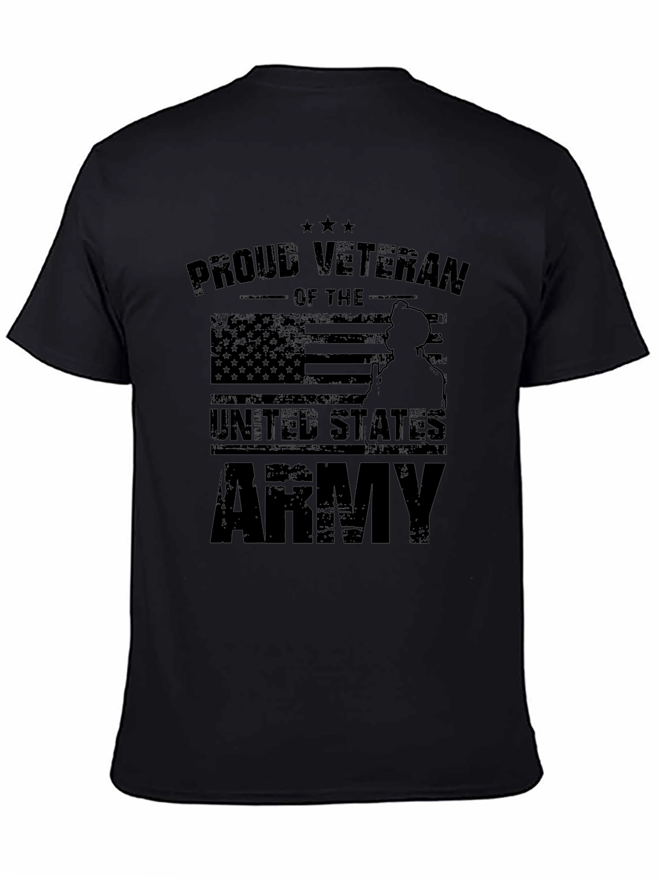 Proud Veteran US Army Graphic T-Shirt