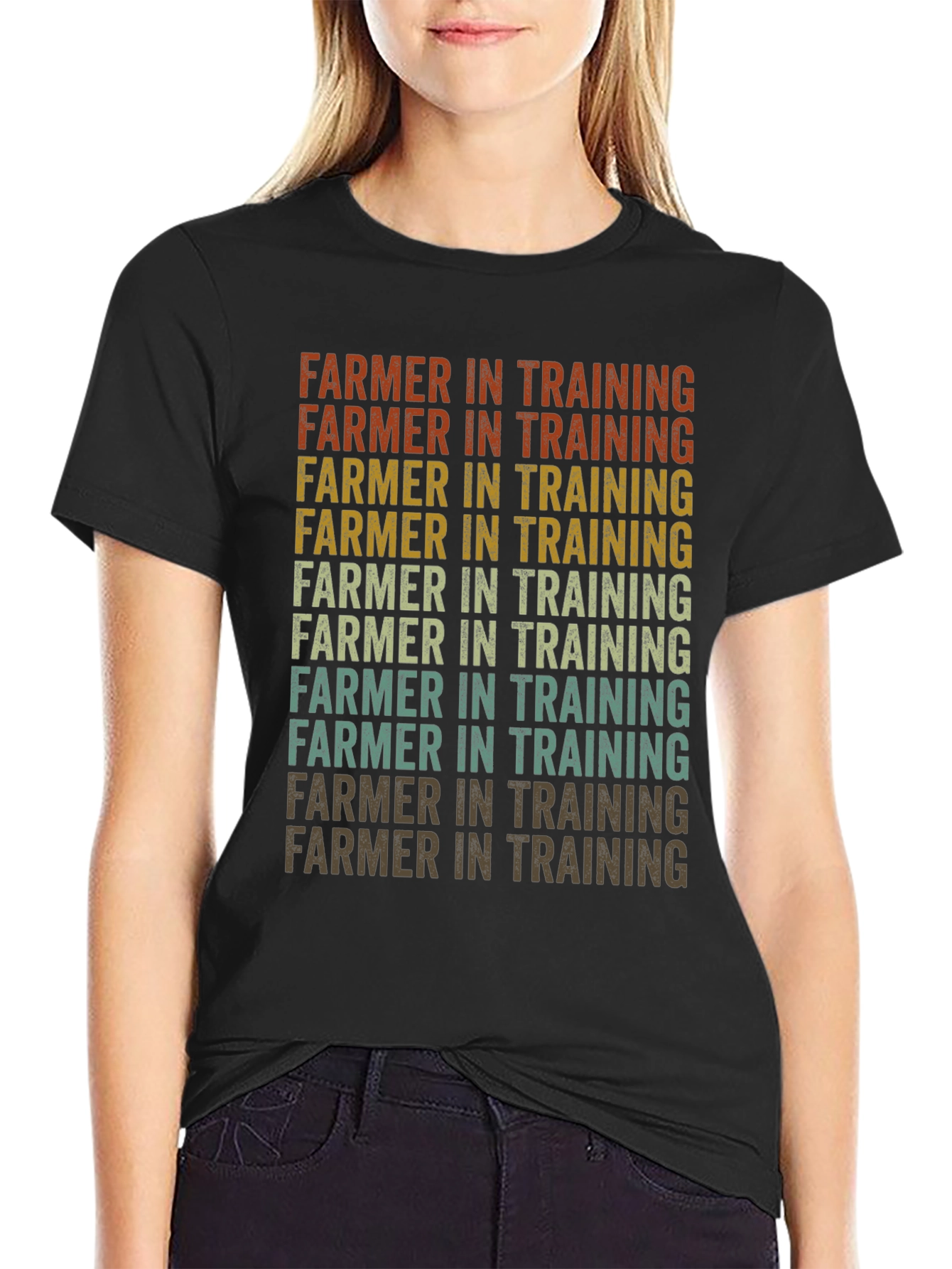 Farmer in Training Retro T-Shirt