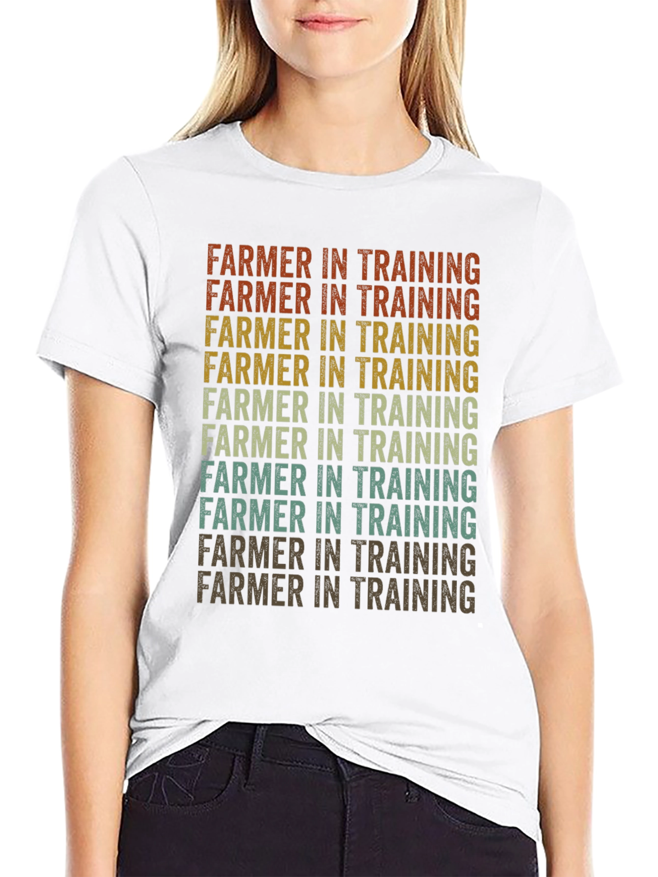 Farmer in Training Retro T-Shirt