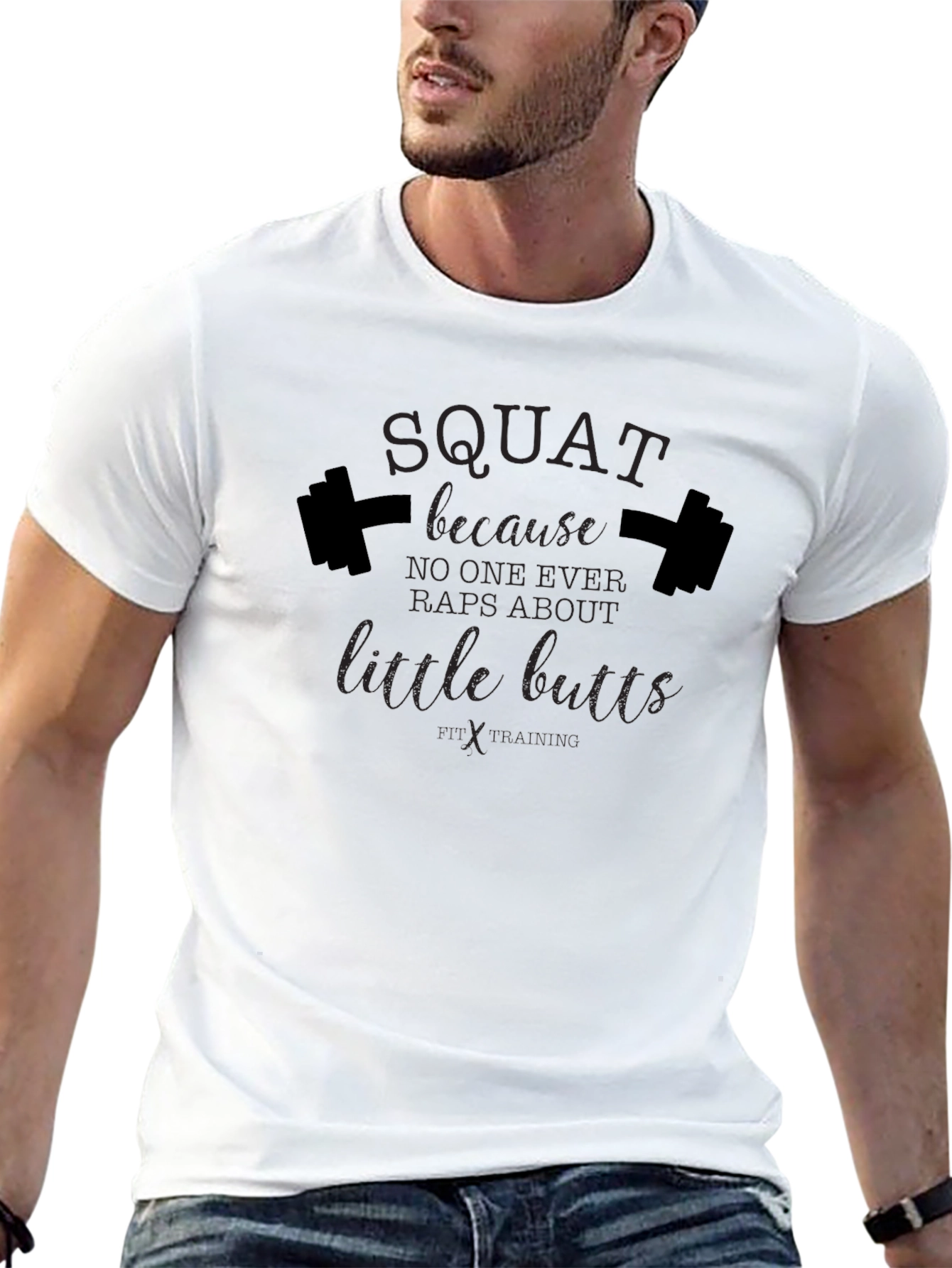 Squat Little Butts Graphic T-Shirt