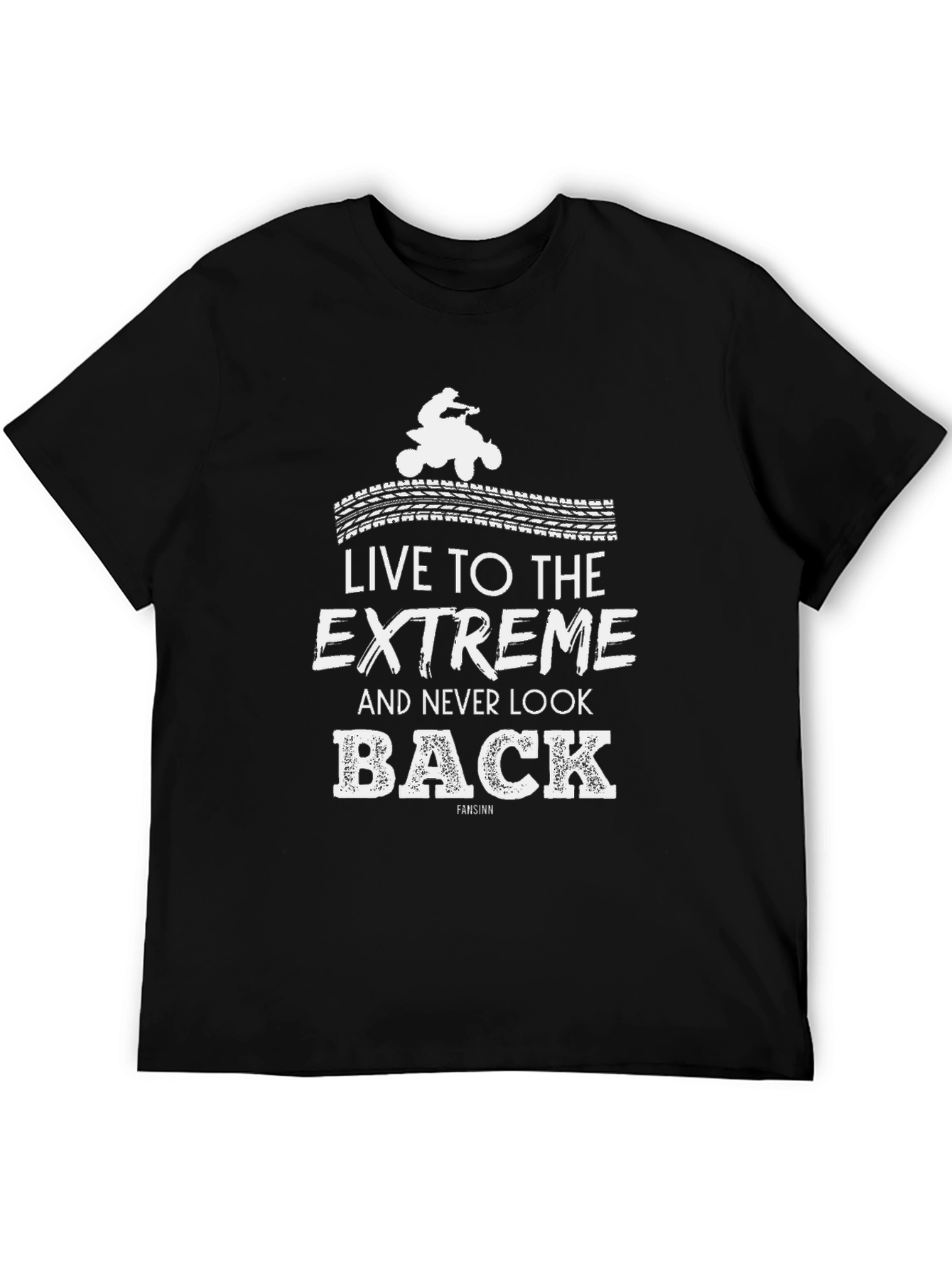 Live To The Extreme ATV Black T-Shirt