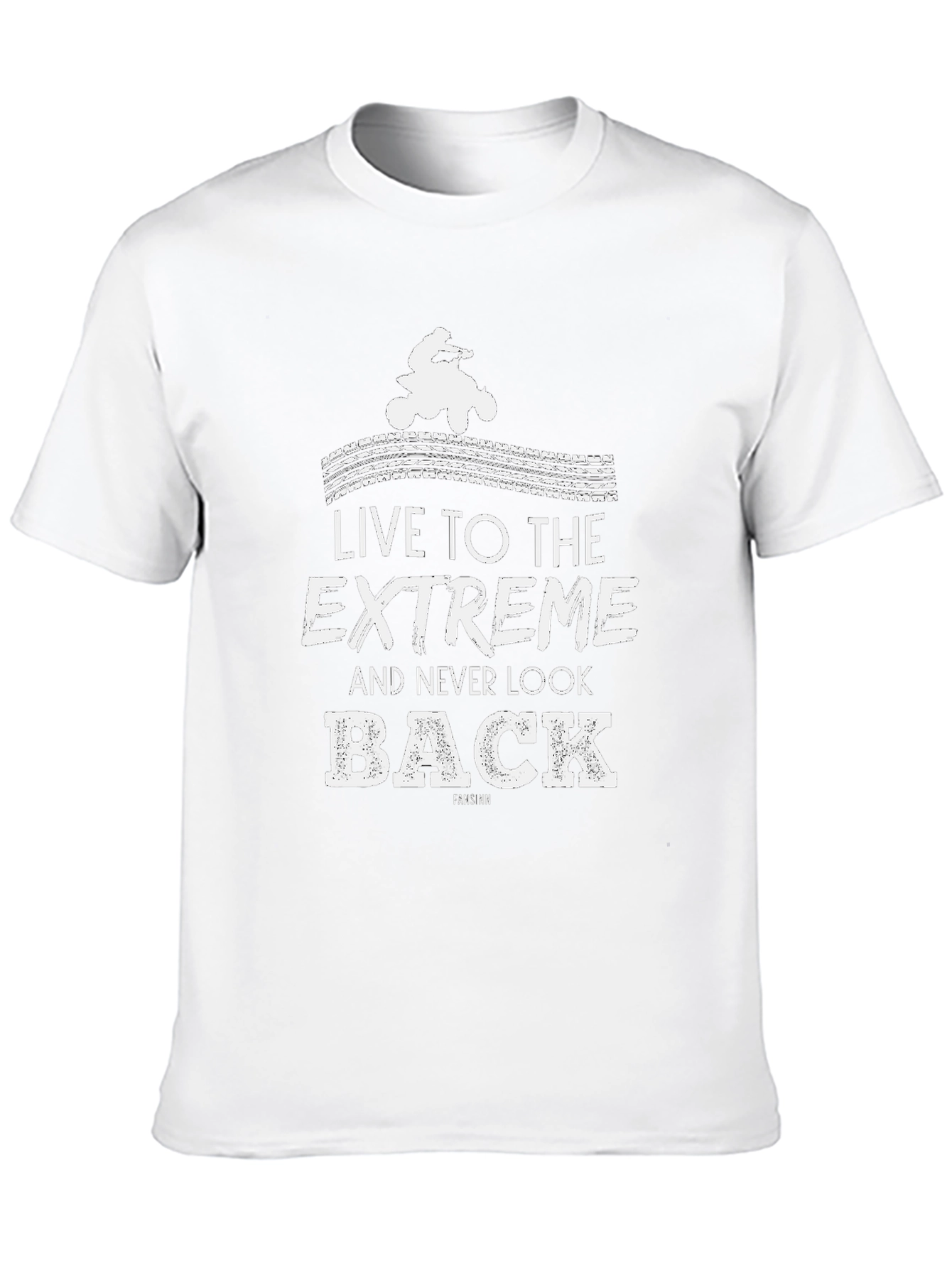 Live To The Extreme ATV Black T-Shirt
