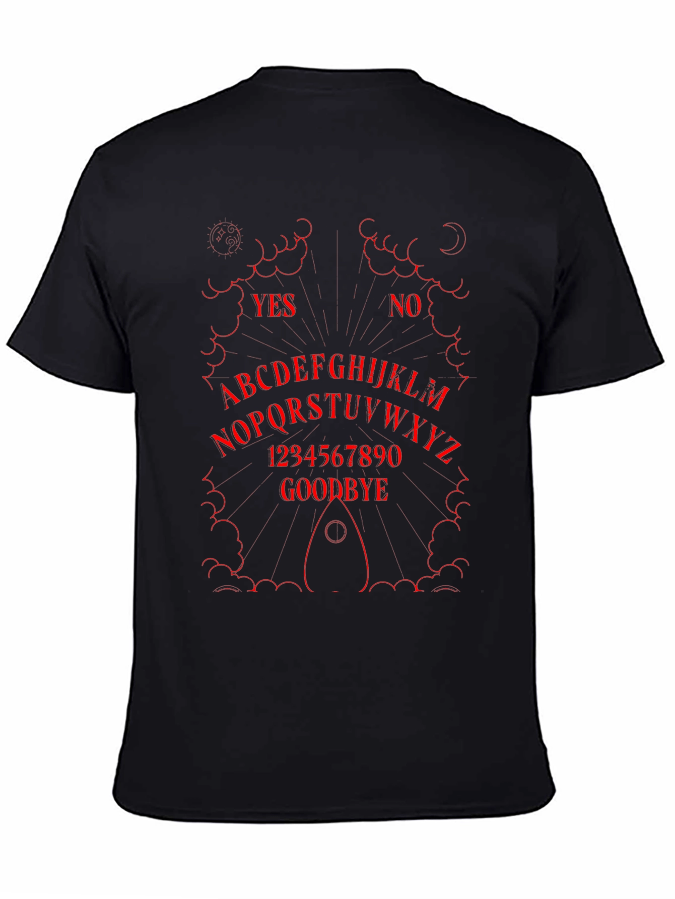 Ouija Board Graphic T-Shirt - Spirit Board Tee