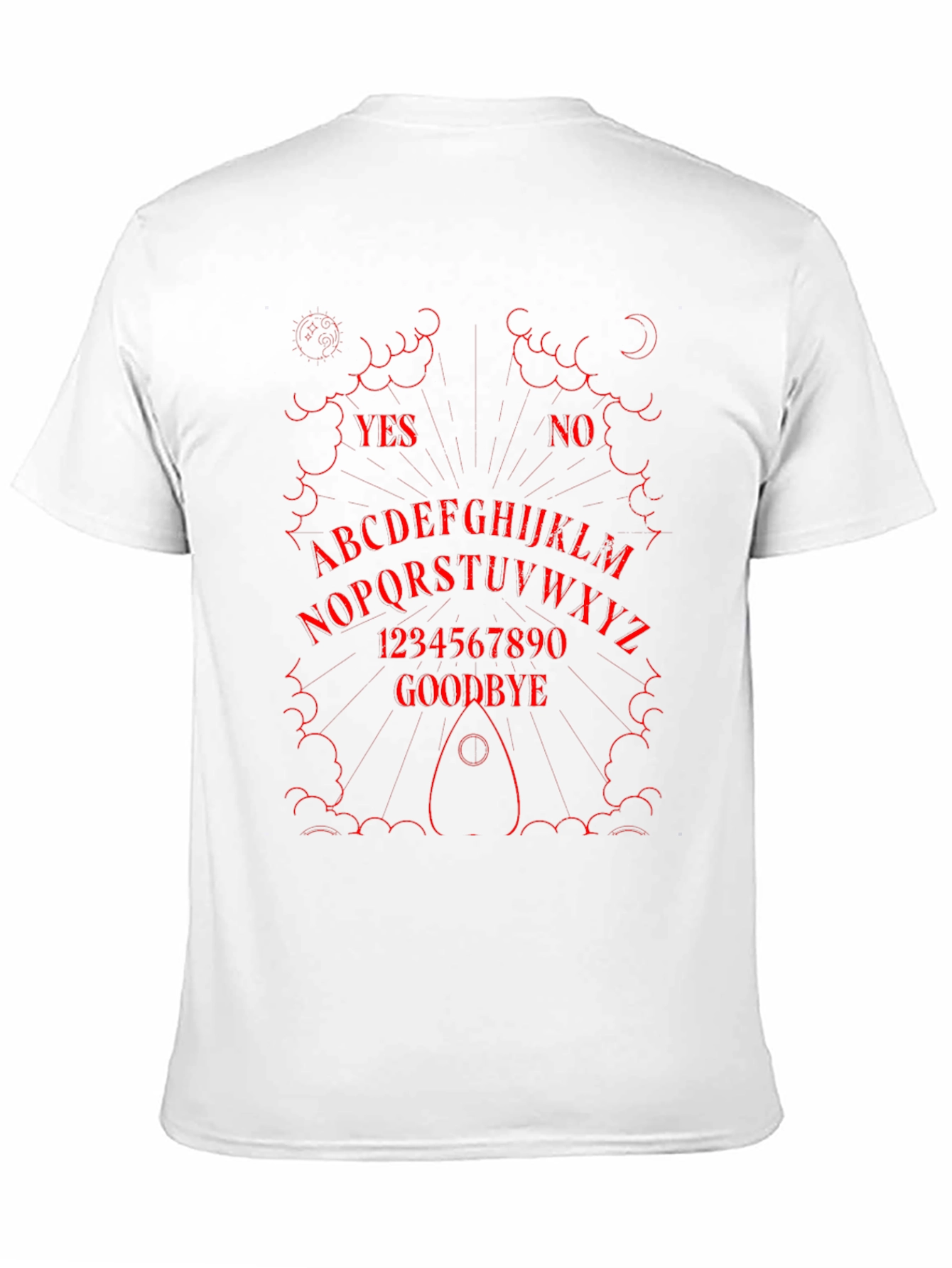 Ouija Board Graphic T-Shirt - Spirit Board Tee