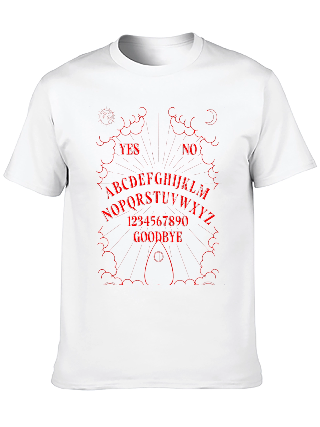 Ouija Board Graphic T-Shirt - Spirit Board Tee