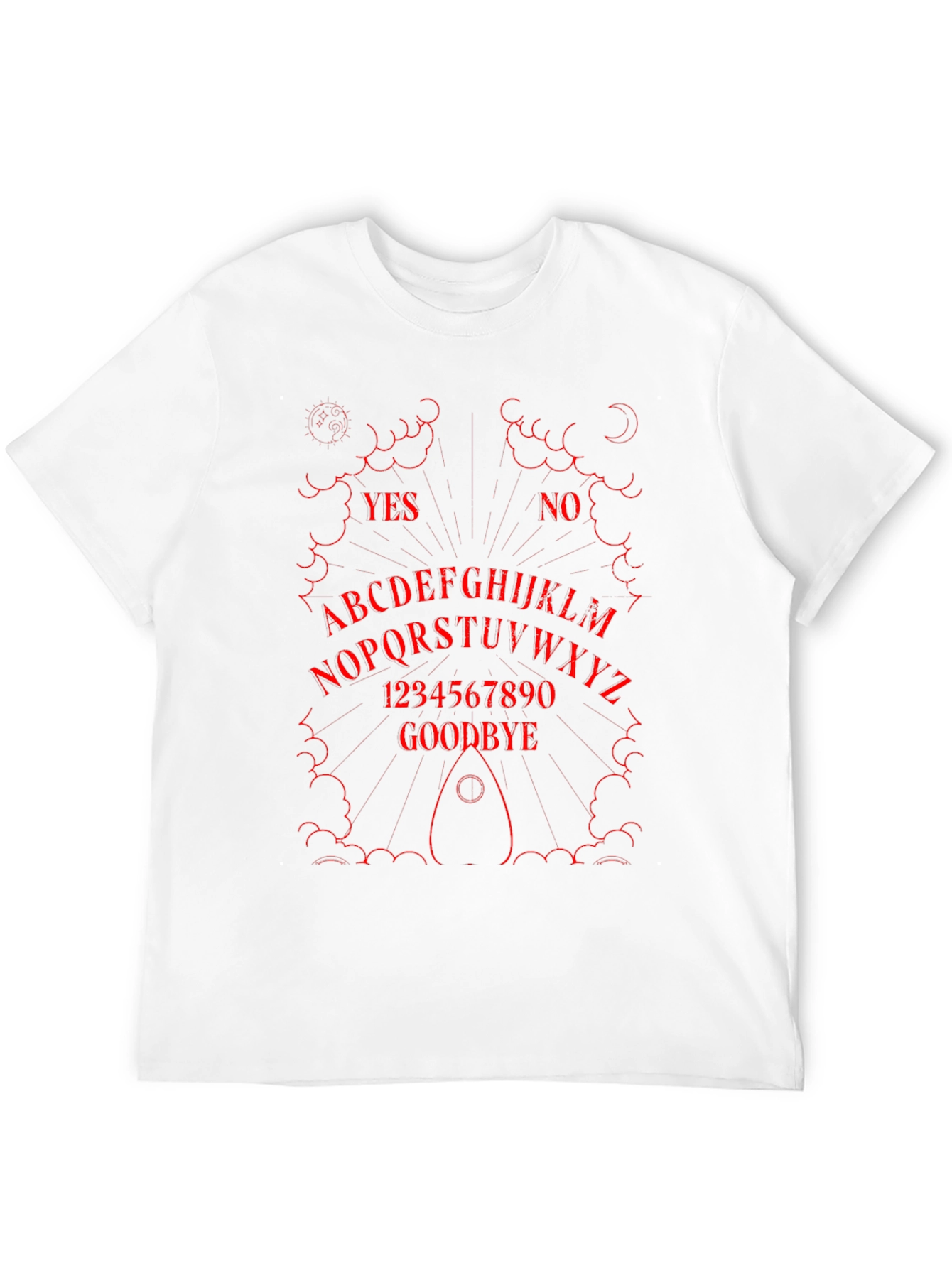 Ouija Board Graphic T-Shirt - Spirit Board Tee