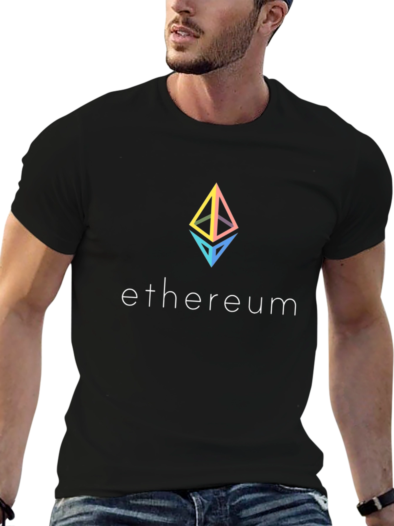 Ethereum Crypto Black T-Shirt