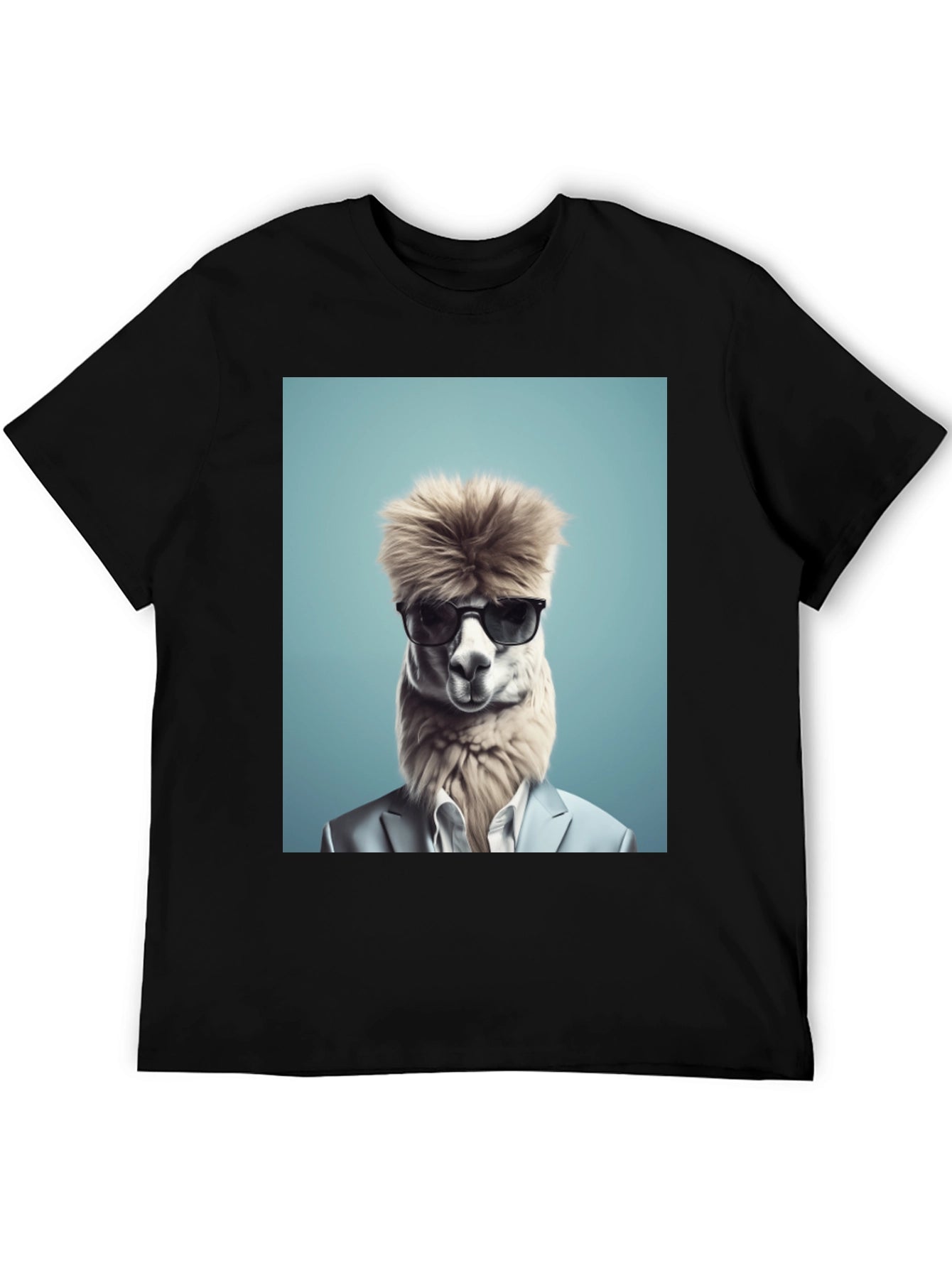 Alpaca Boss T-Shirt - Cool Graphic Tee