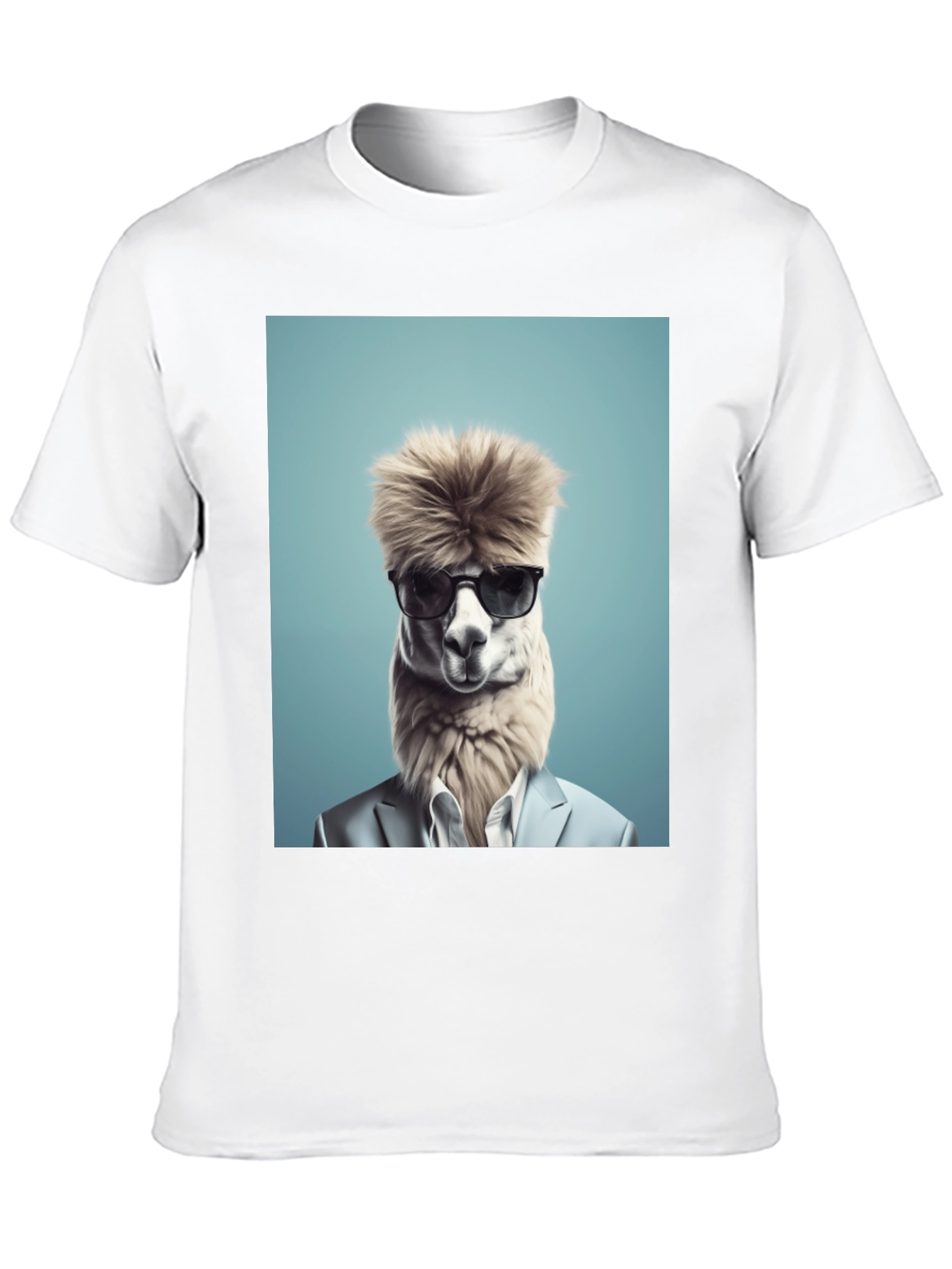 Alpaca Boss T-Shirt - Cool Graphic Tee