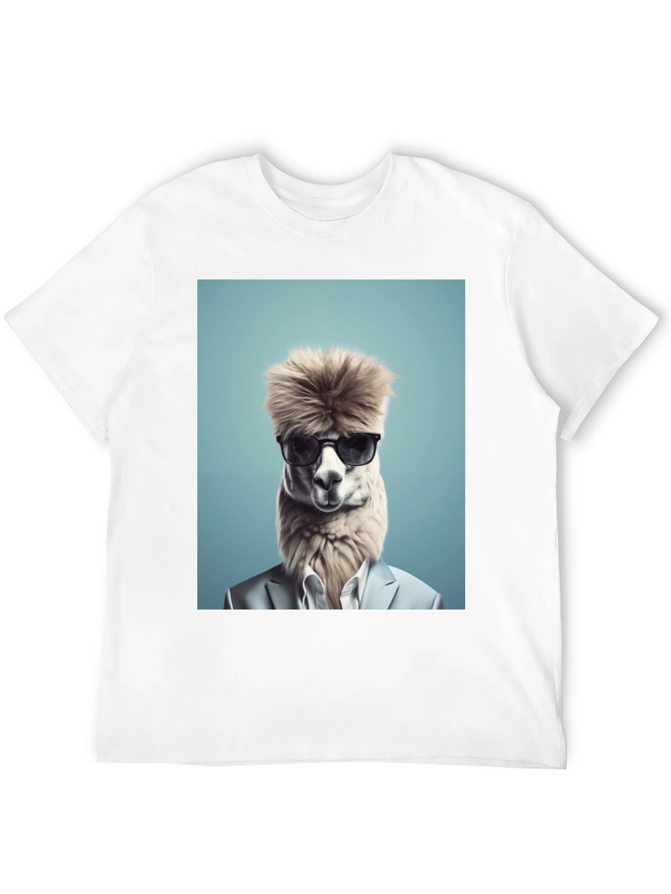 Alpaca Boss T-Shirt - Cool Graphic Tee