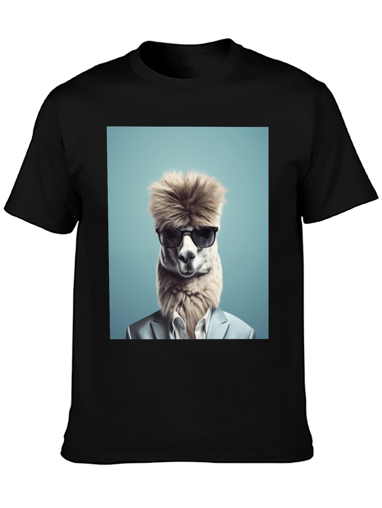 Alpaca Boss T-Shirt - Cool Graphic Tee