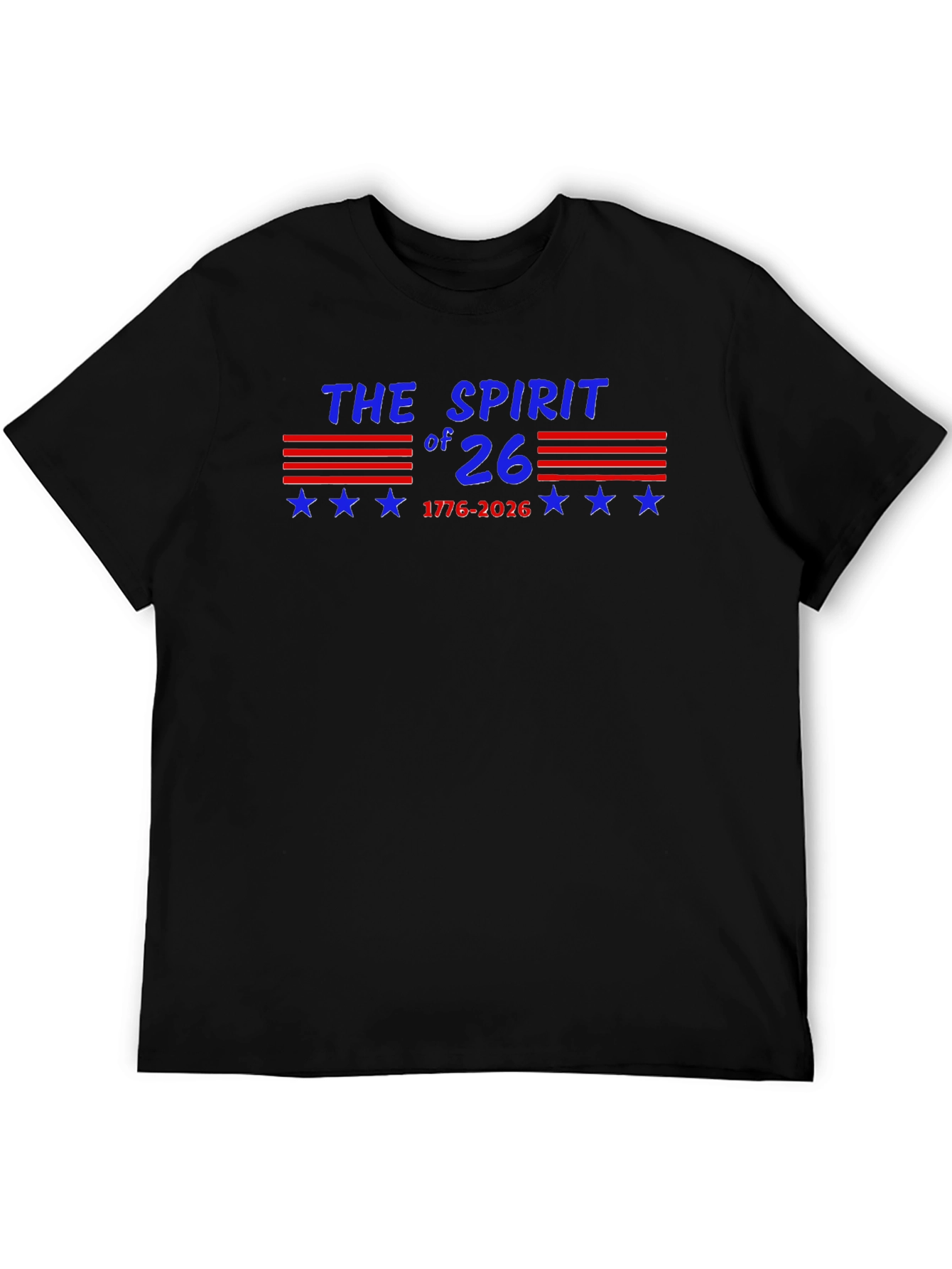 Spirit of 26 Graphic Tee - Patriotic Shirt