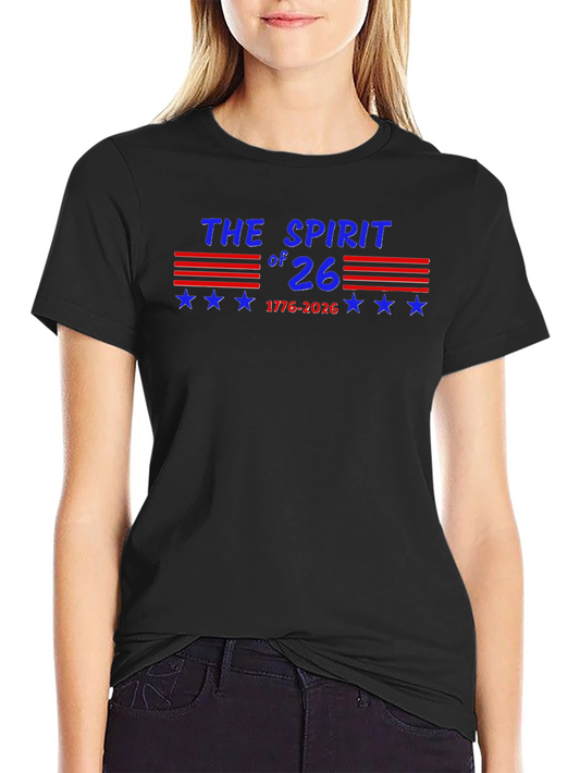 Spirit of 26 Graphic Tee - Patriotic Shirt