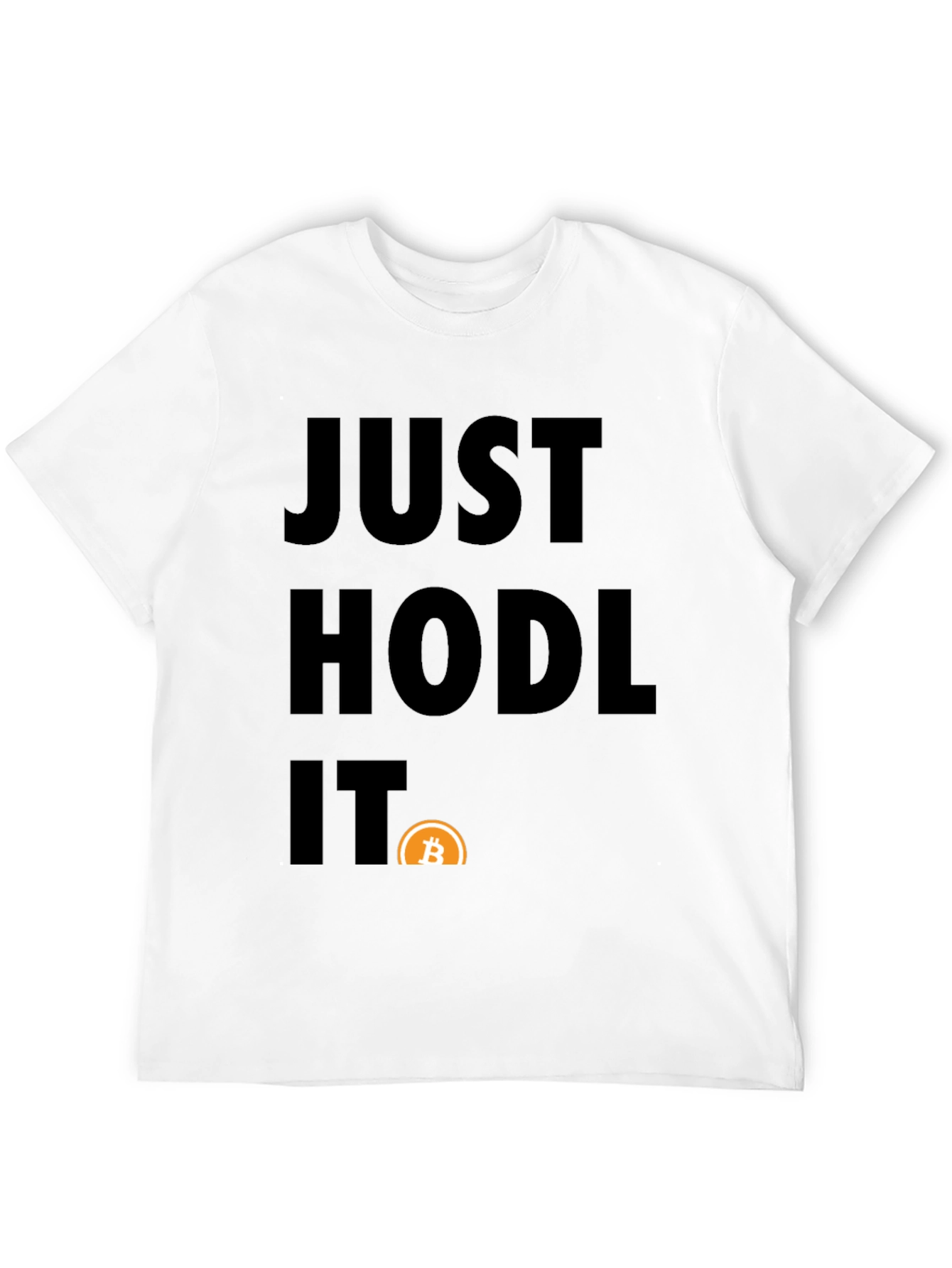 Just Hodl It Bitcoin Graphic Tee