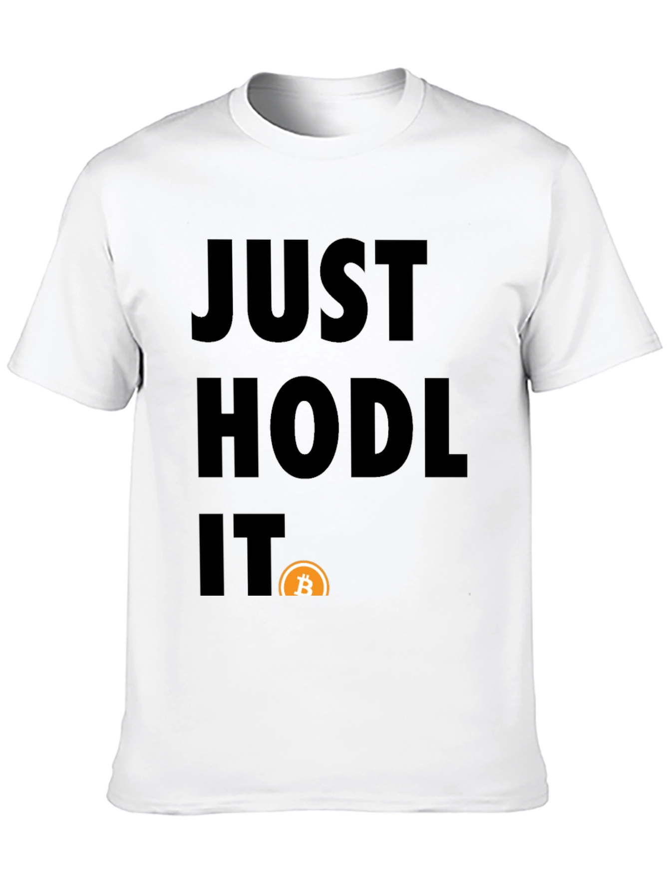 Just Hodl It Bitcoin Graphic Tee