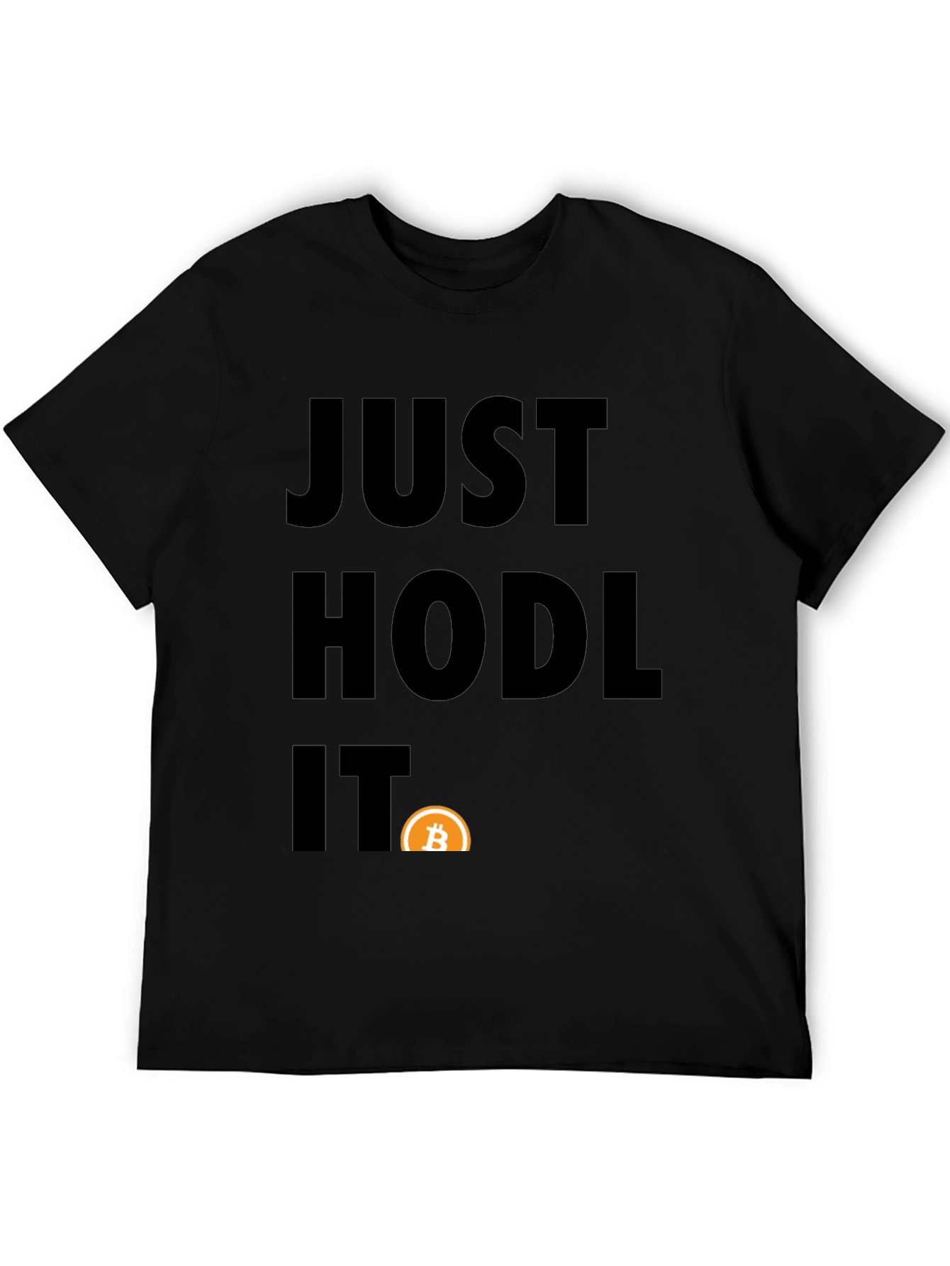 Just Hodl It Bitcoin Graphic Tee