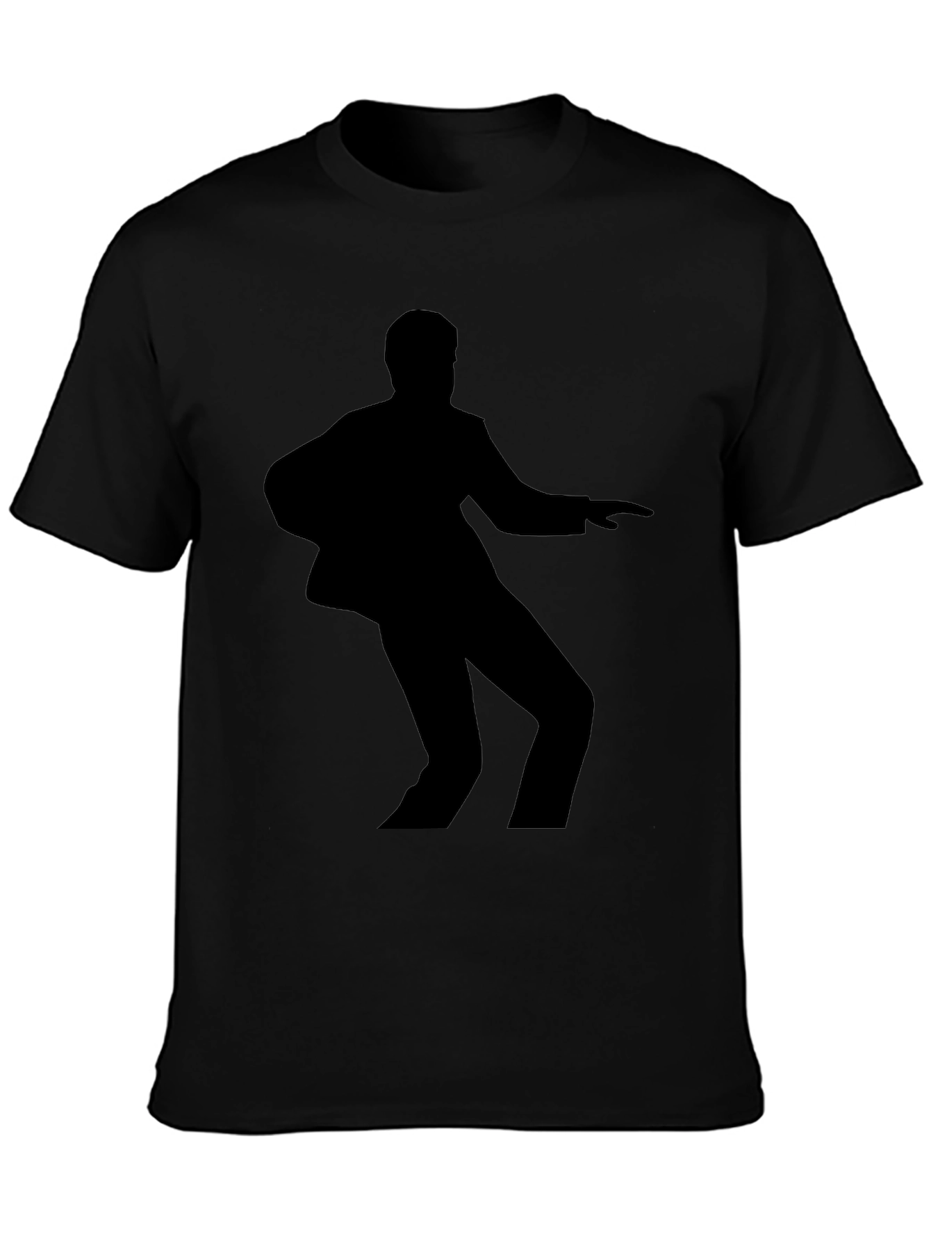 Silhouette Dancer Graphic Tee - Classic Black T-Shirt