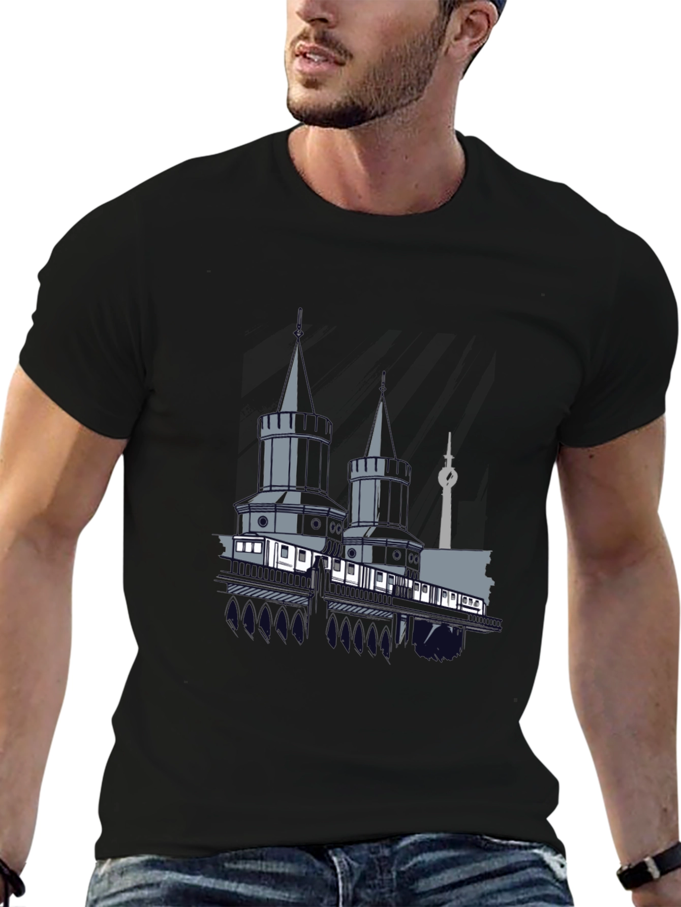 Berlin Cityscape Graphic T-Shirt