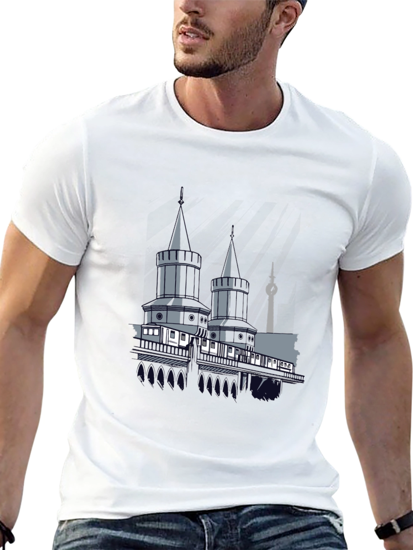 Berlin Cityscape Graphic T-Shirt