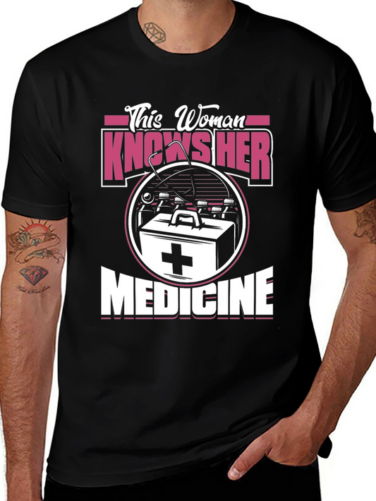 This Woman Knows Her Medicine Graphic T-Shirt