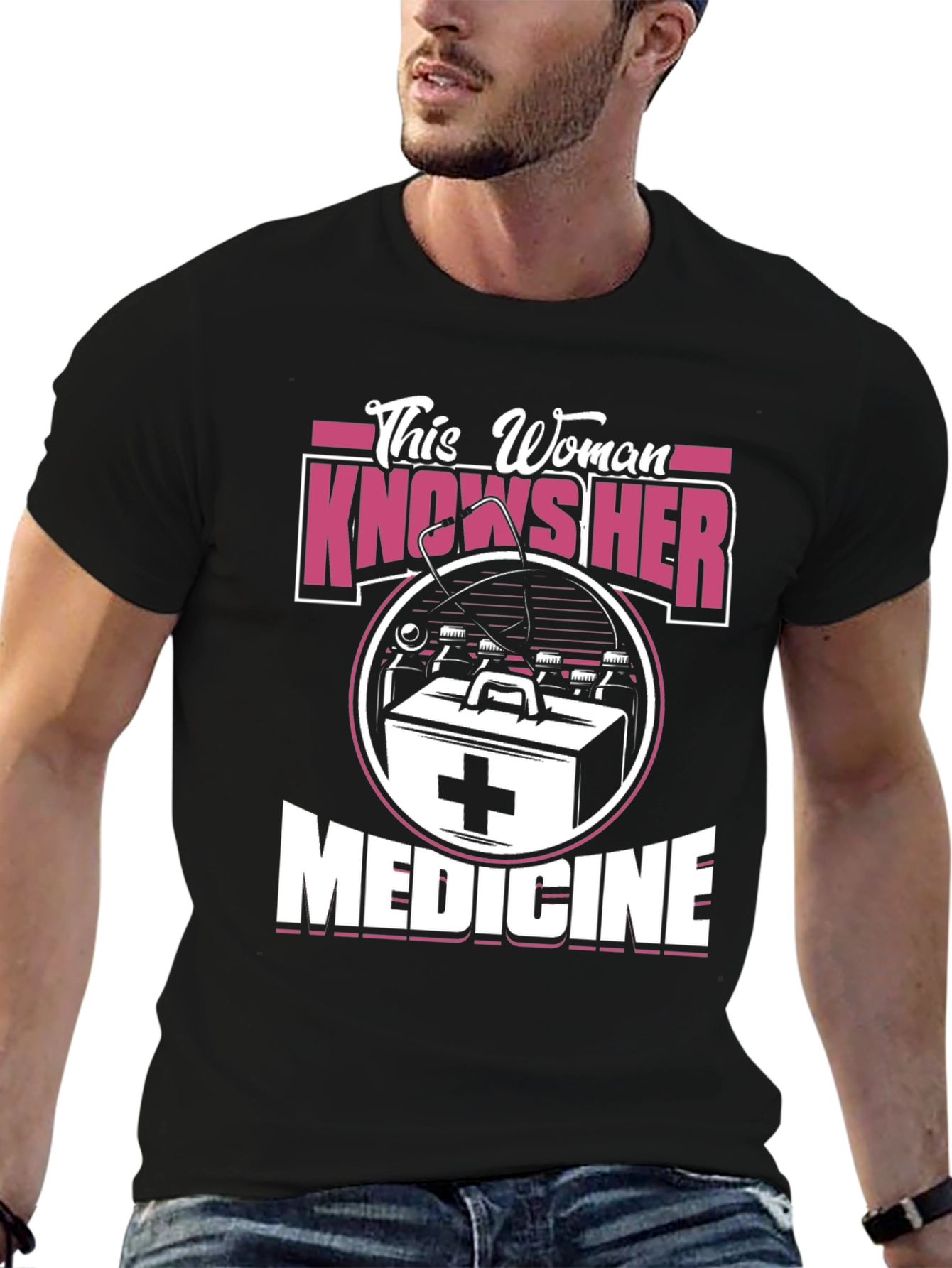 This Woman Knows Her Medicine Graphic T-Shirt
