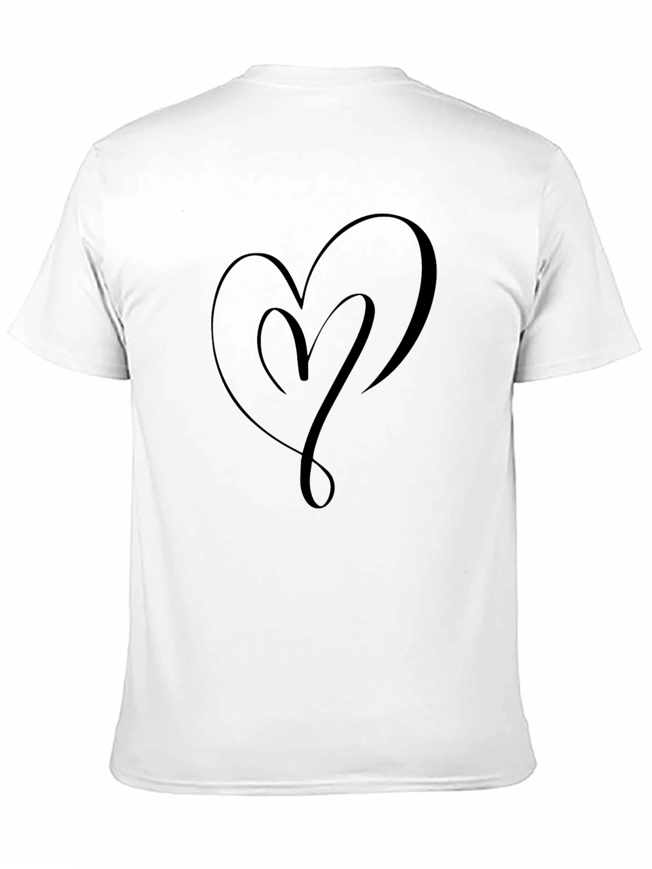 Heart Graphic Tee - Soft Style Cotton T-Shirt