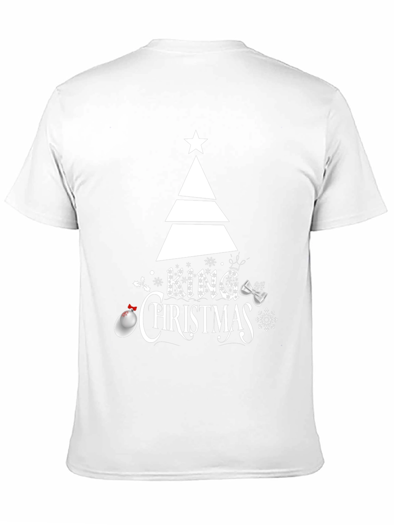 King of Christmas Graphic Tee - Holiday Season Apparel