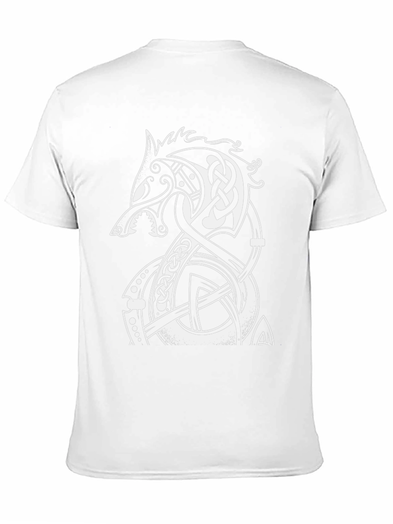 Viking Wolf T-Shirt - Norse Mythology Fenrir Tee