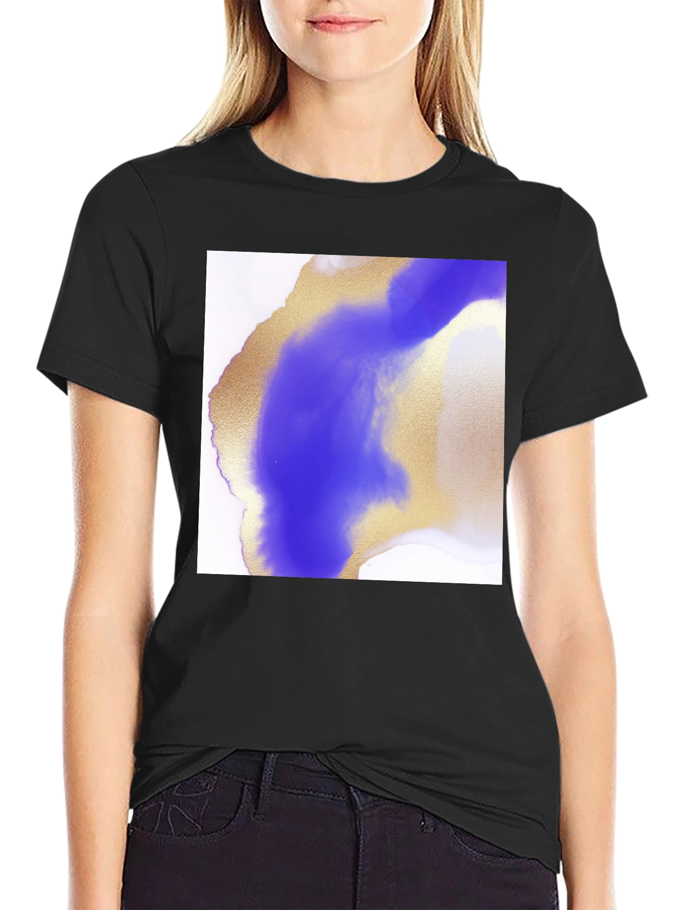 Abstract Art Graphic Tee - Modern Design Shirt