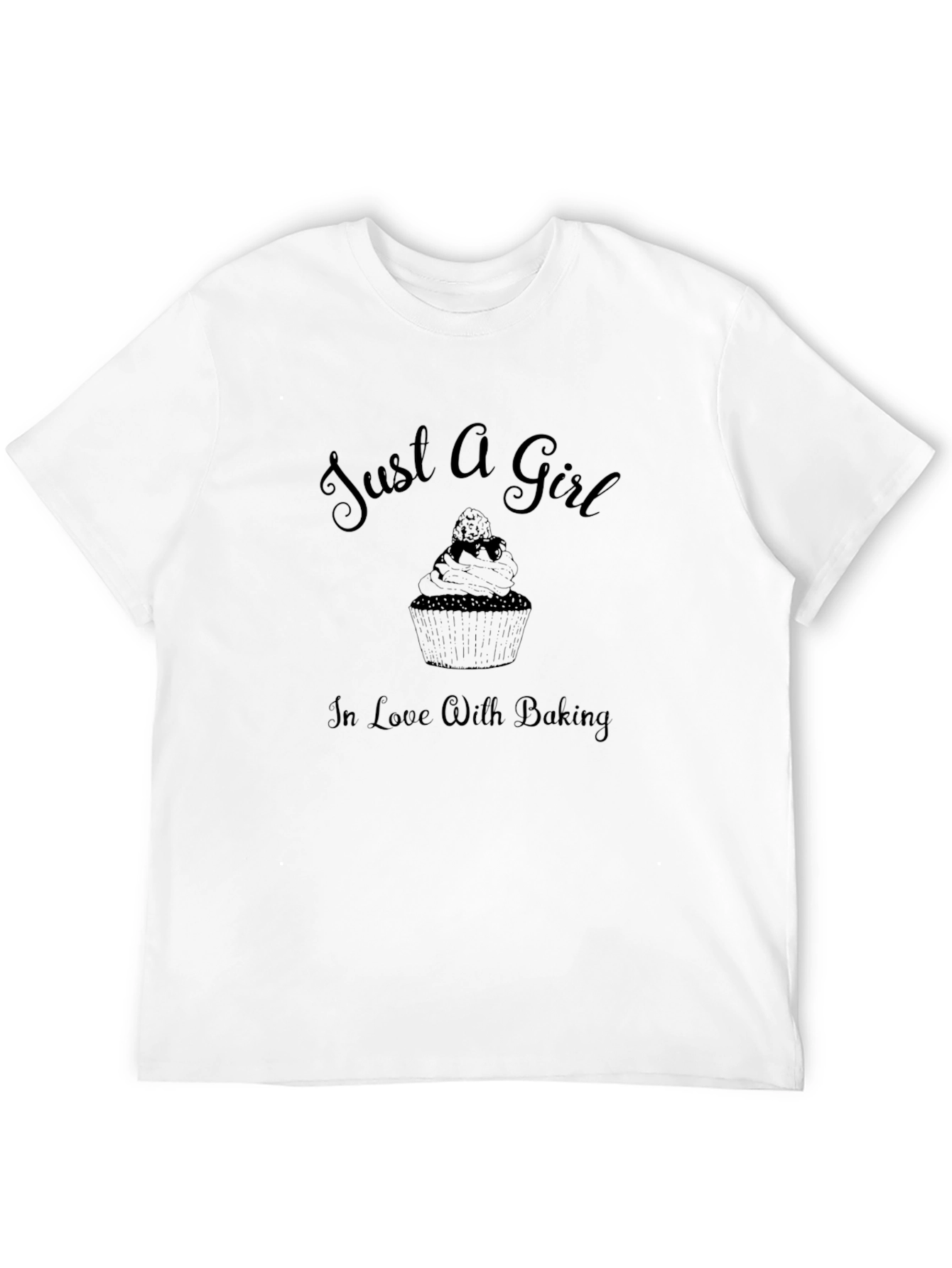 Just a Girl in Love With Baking T-Shirt