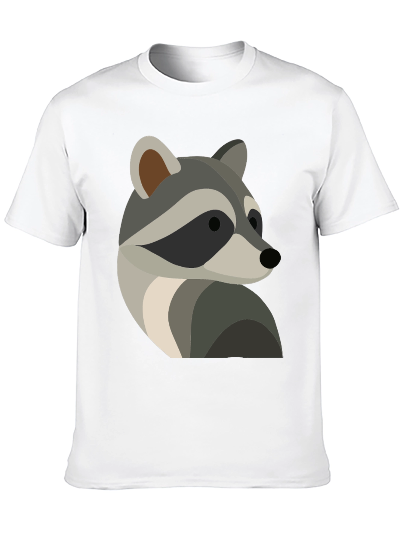 Raccoon Graphic Tee - Cool Animal Design