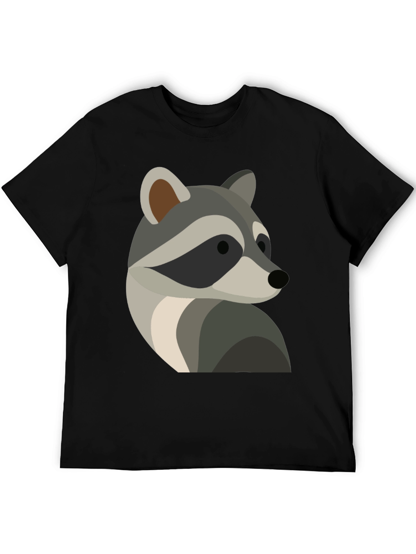 Raccoon Graphic Tee - Cool Animal Design