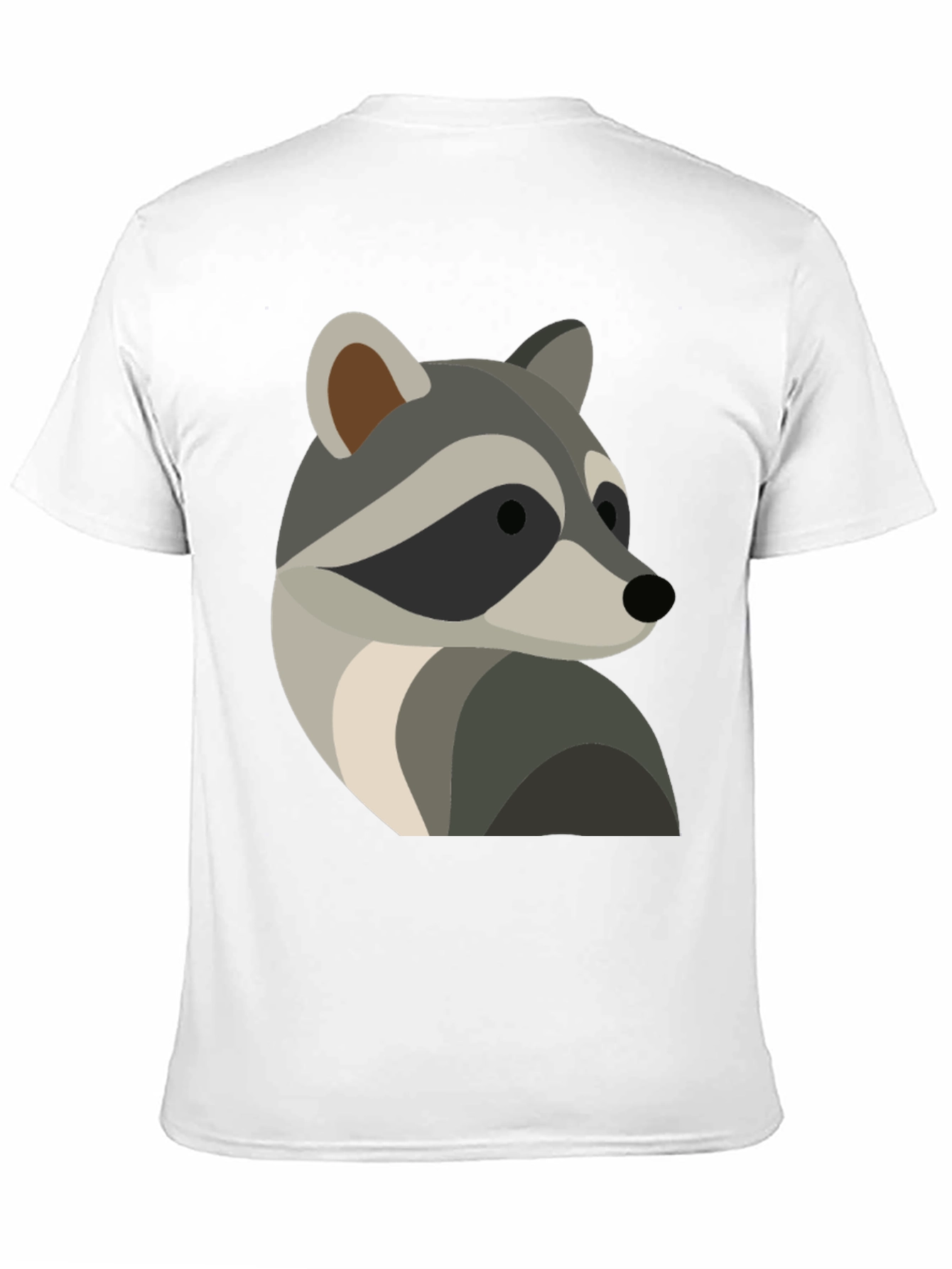 Raccoon Graphic Tee - Cool Animal Design