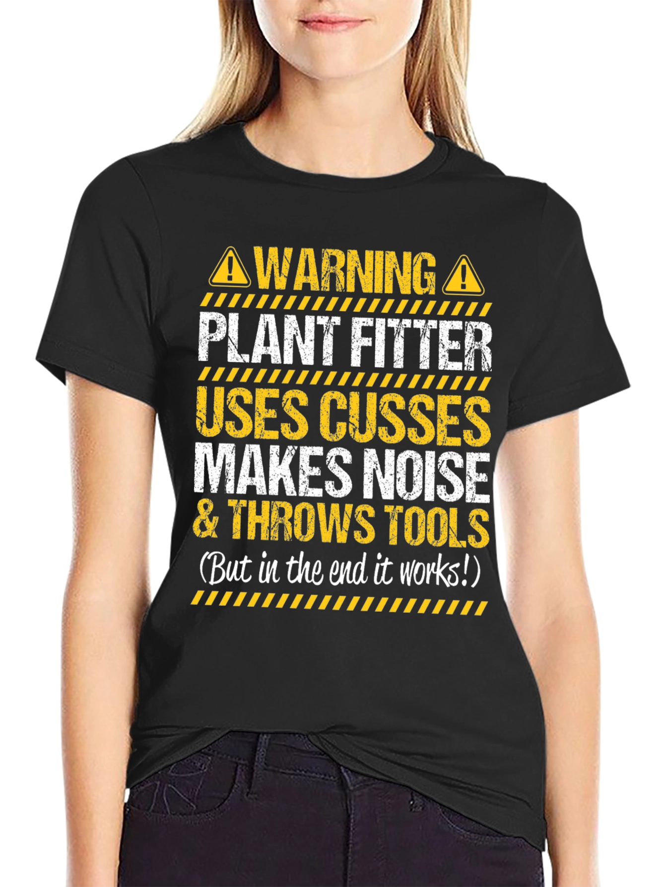 Plant Fitter Warning Funny T-Shirt