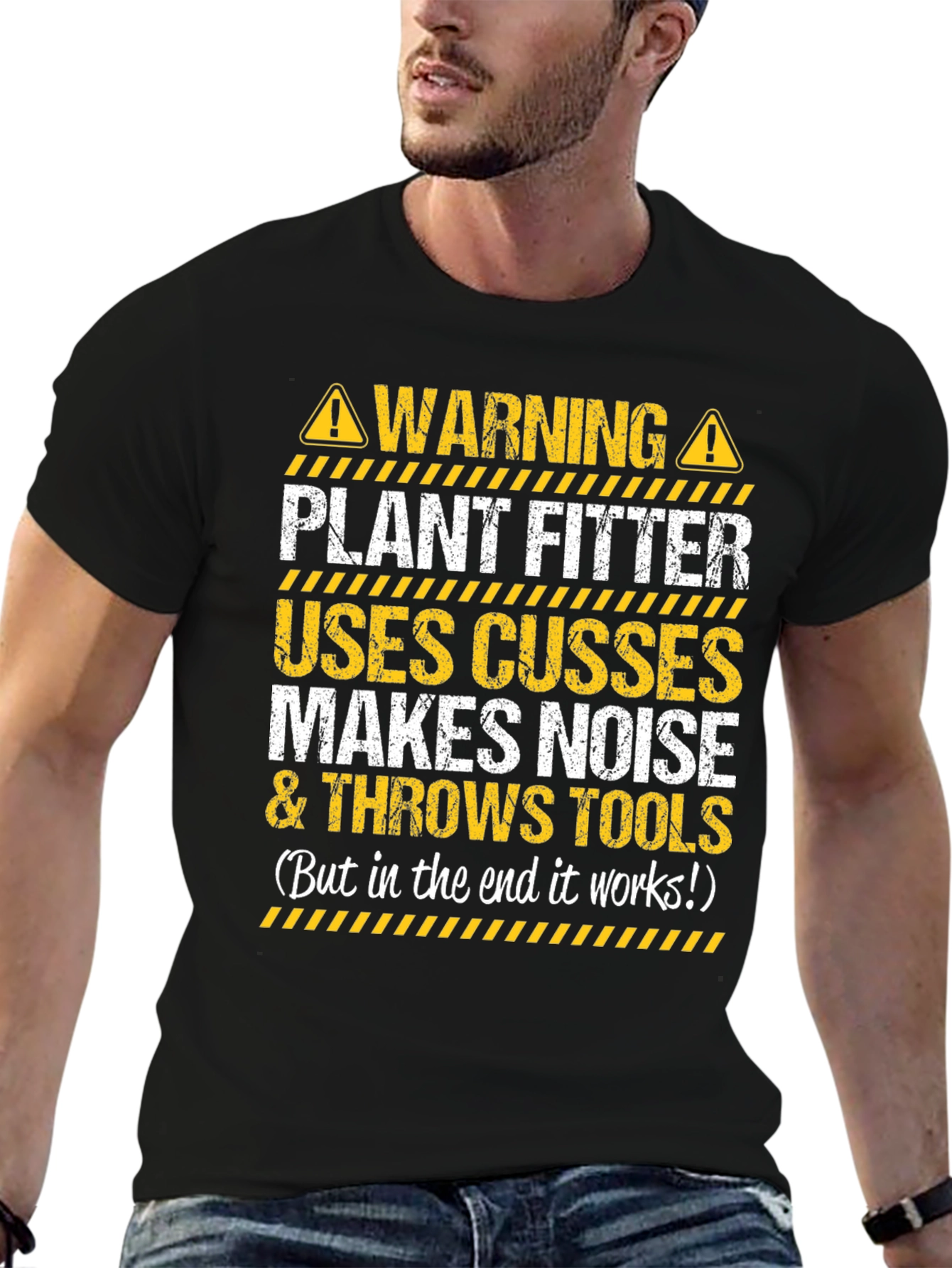 Plant Fitter Warning Funny T-Shirt