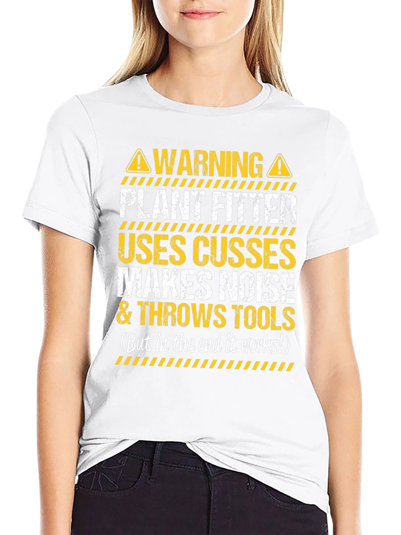 Plant Fitter Warning Funny T-Shirt