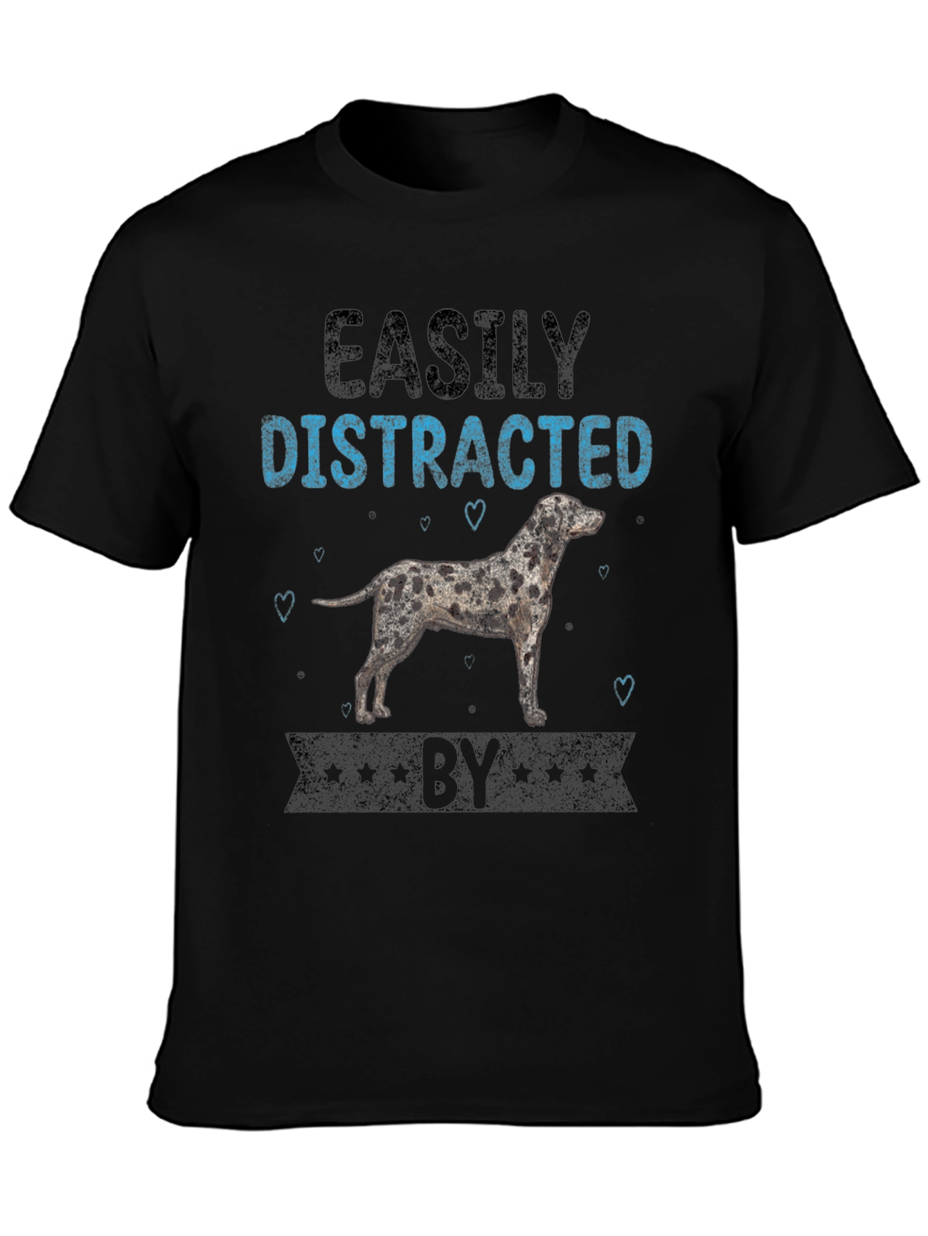 Easily Distracted By Dog Graphic T-Shirt