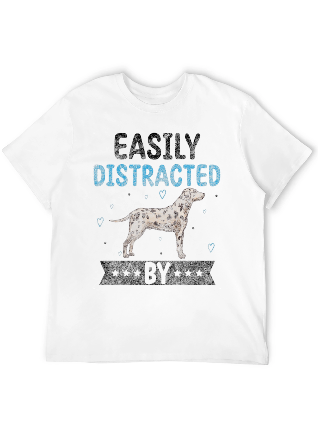 Easily Distracted By Dog Graphic T-Shirt