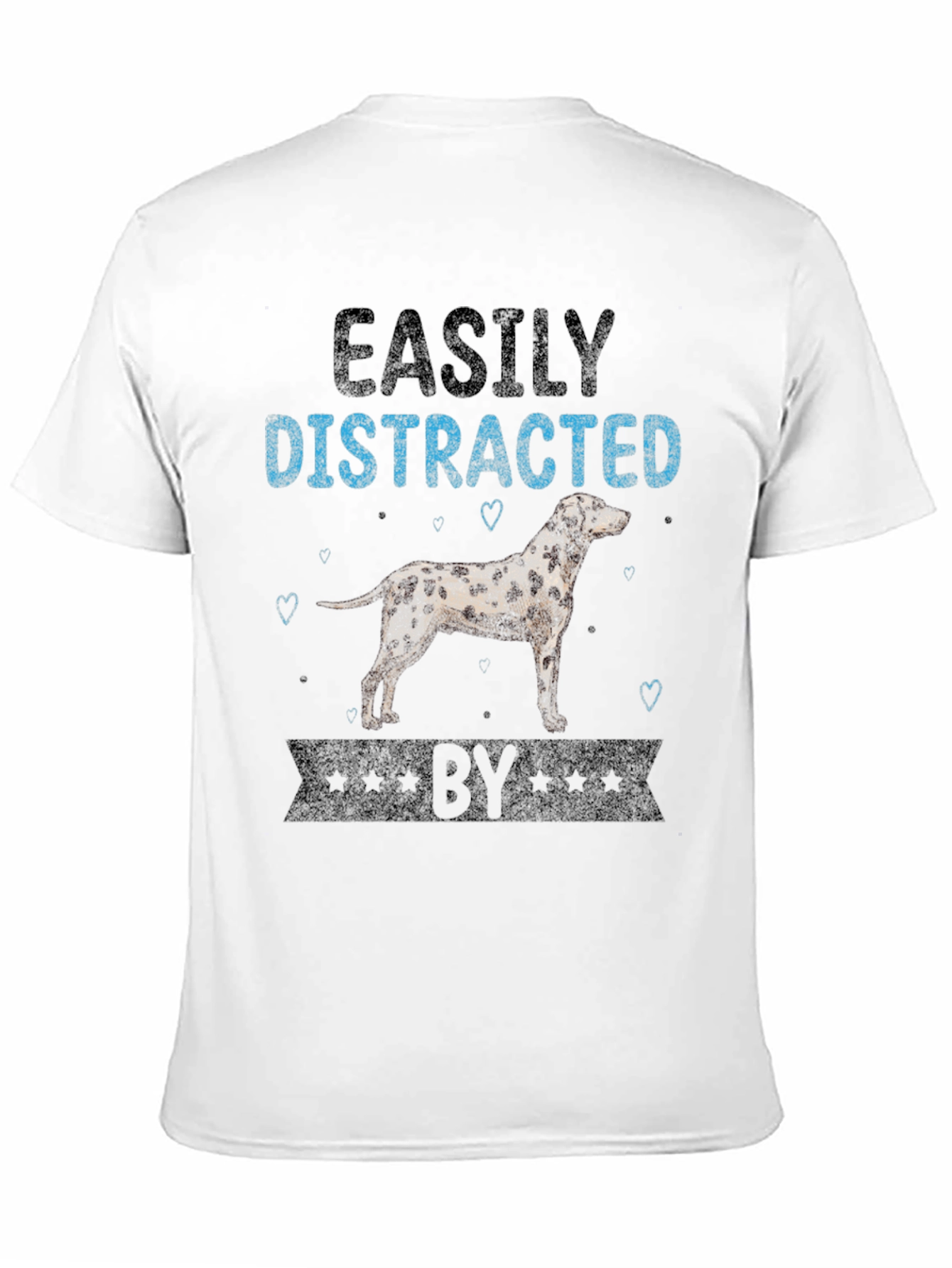 Easily Distracted By Dog Graphic T-Shirt