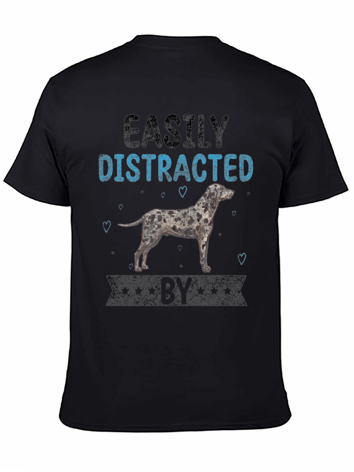 Easily Distracted By Dog Graphic T-Shirt