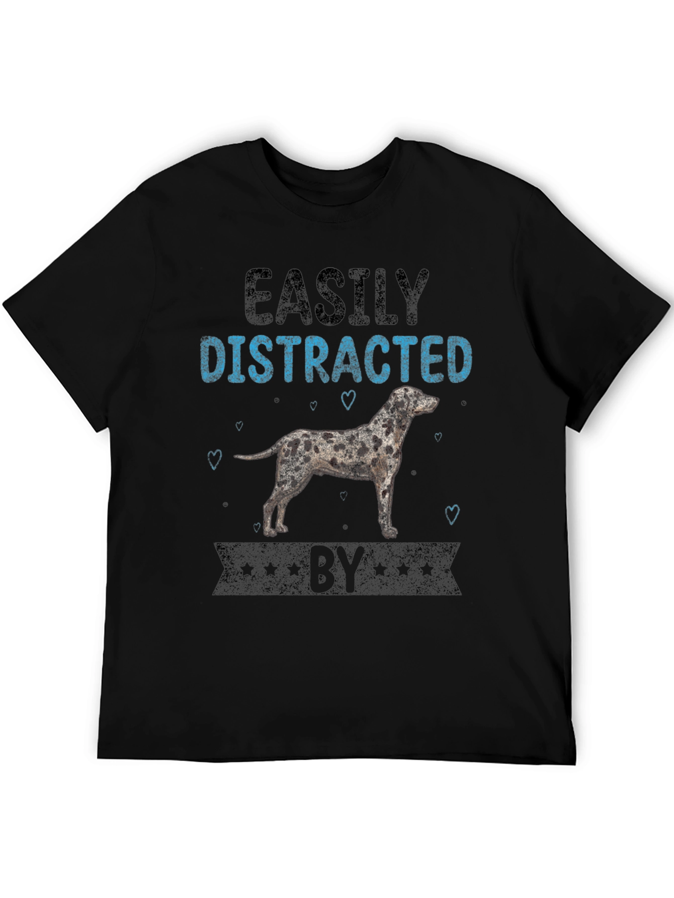 Easily Distracted By Dog Graphic T-Shirt